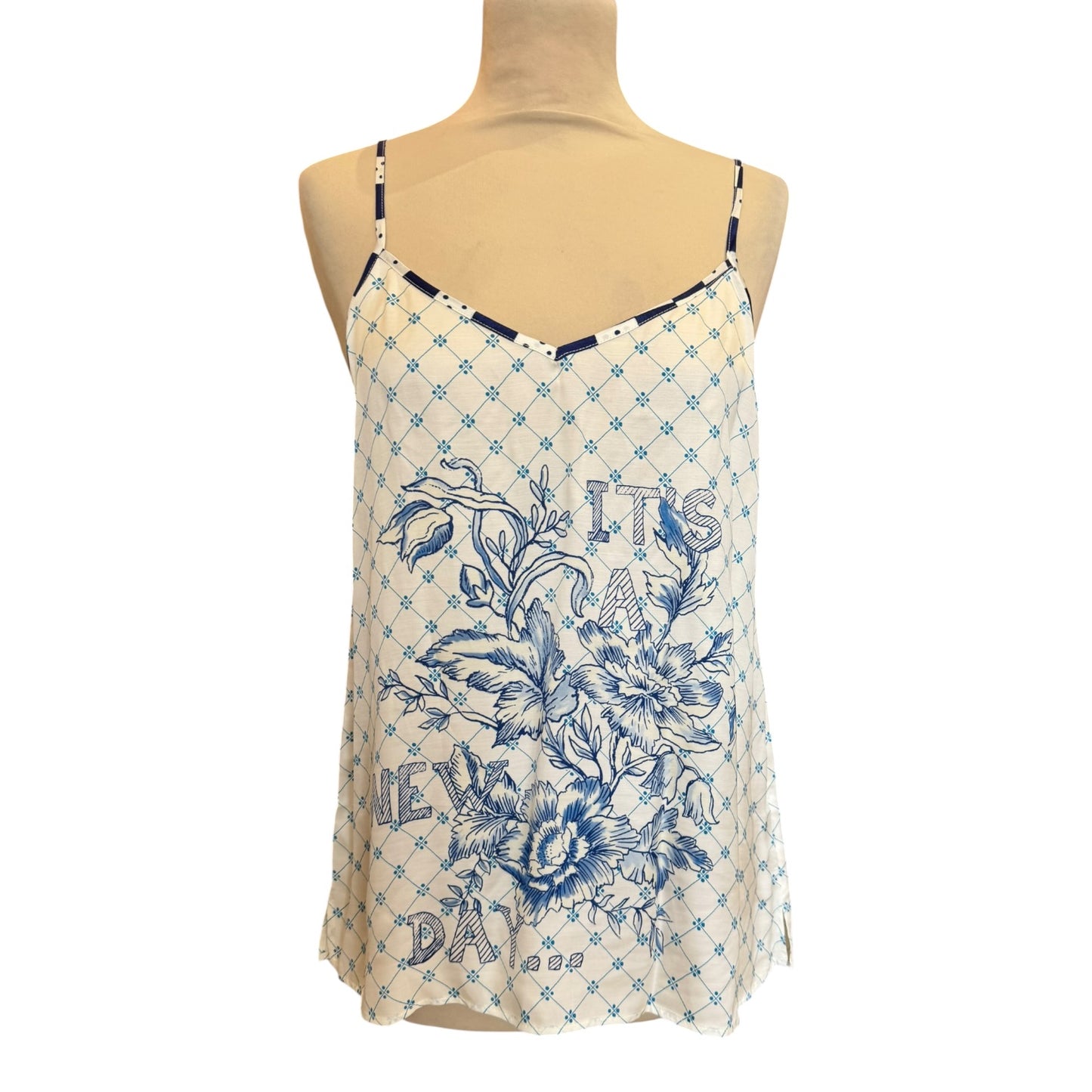 Me369 Angelique Camisole in Amalfi Print - 10 - NEW
