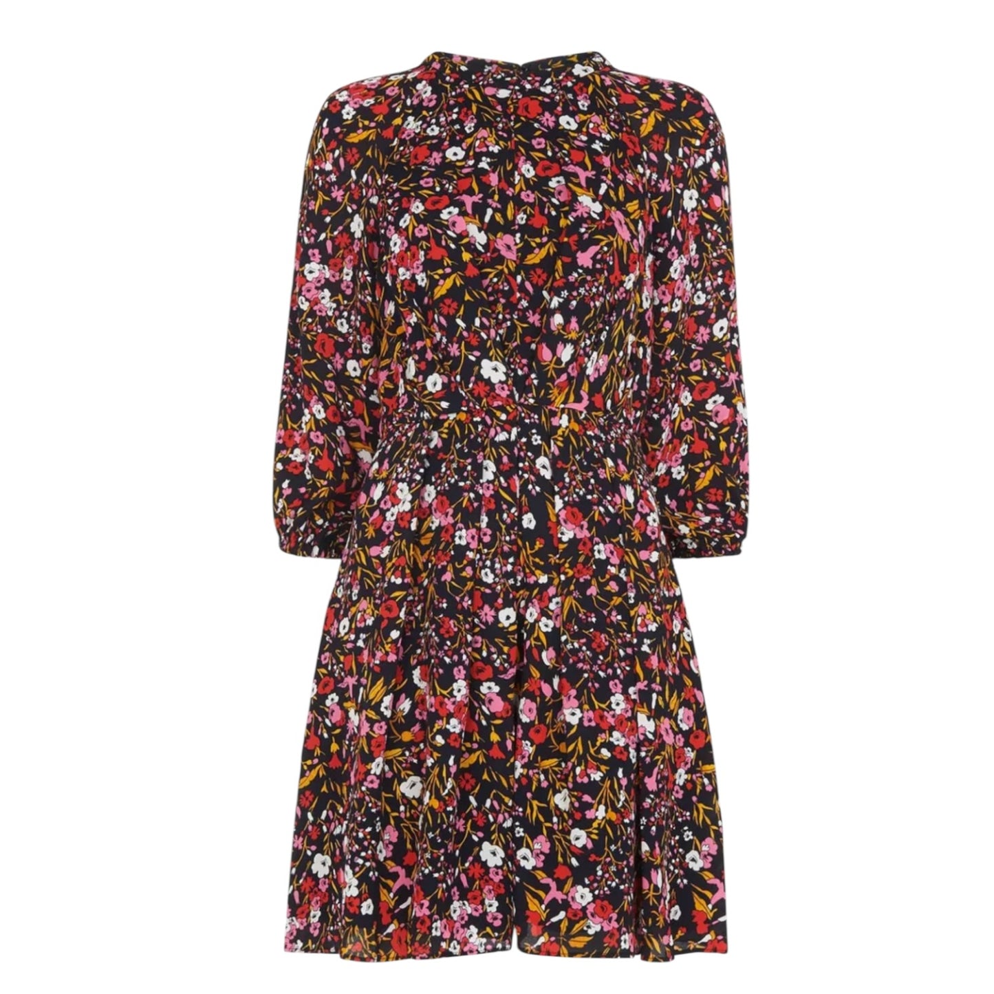 Whistles Pink Floral Meadow Flippy Dress - 12