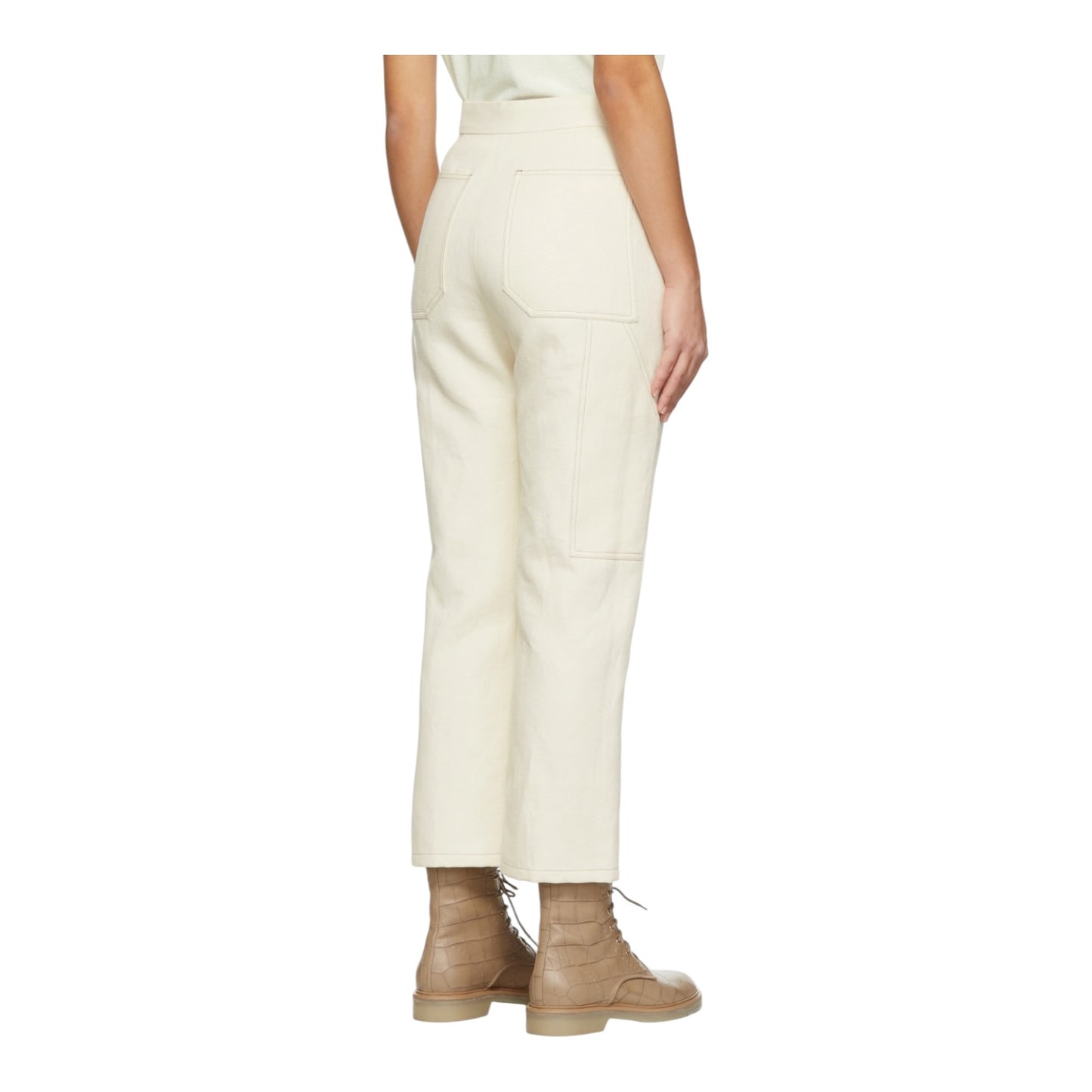 Max Mara Sfilata Cream Alete Trousers - 8