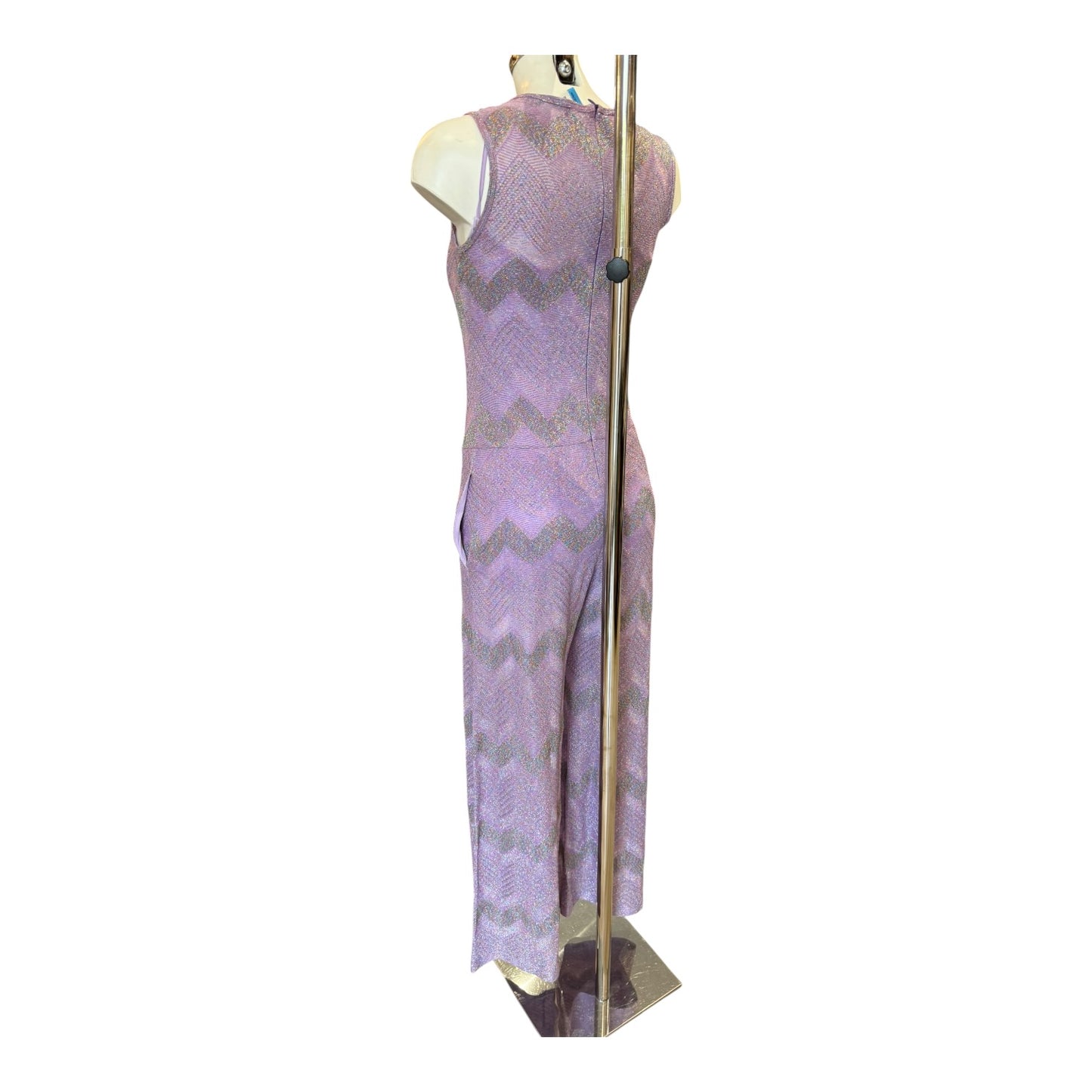 Missoni Purple Lurex Jumpsuit - 10