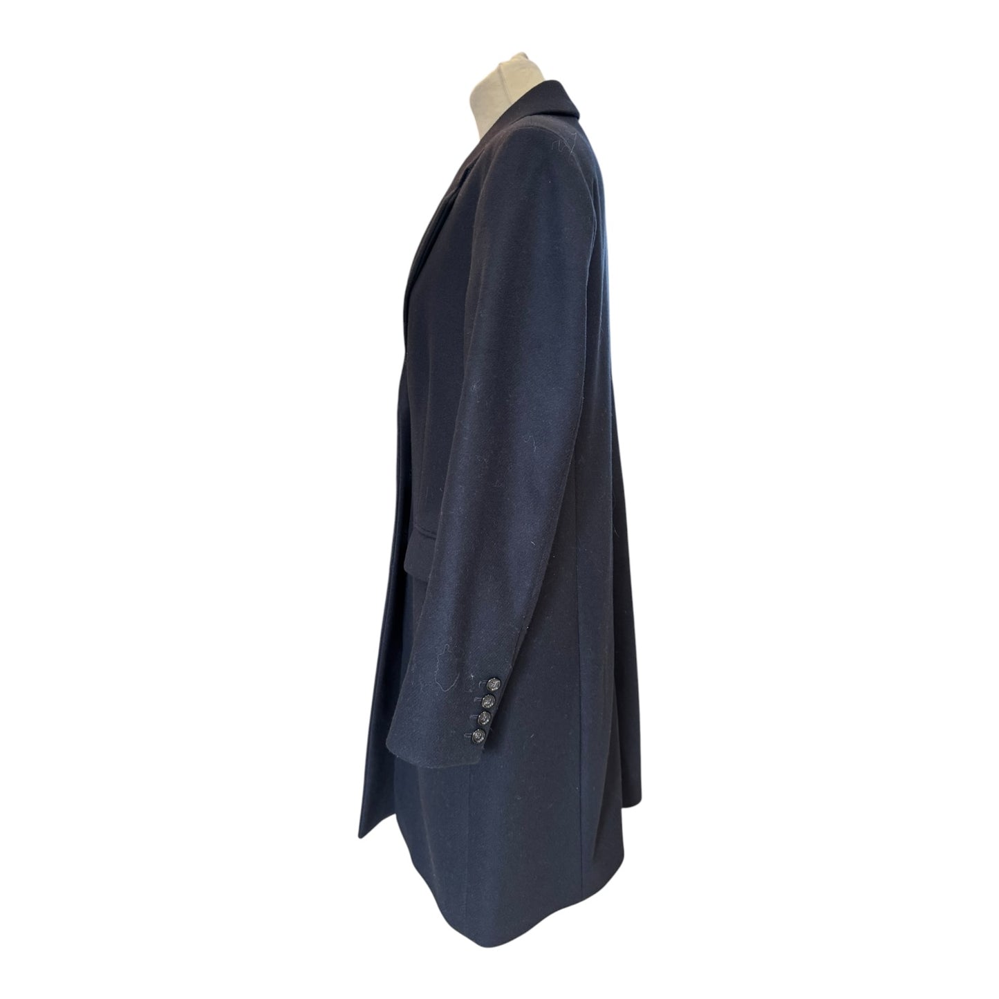 Paul Smith Wool Blend Single Breasted Coat - 12
