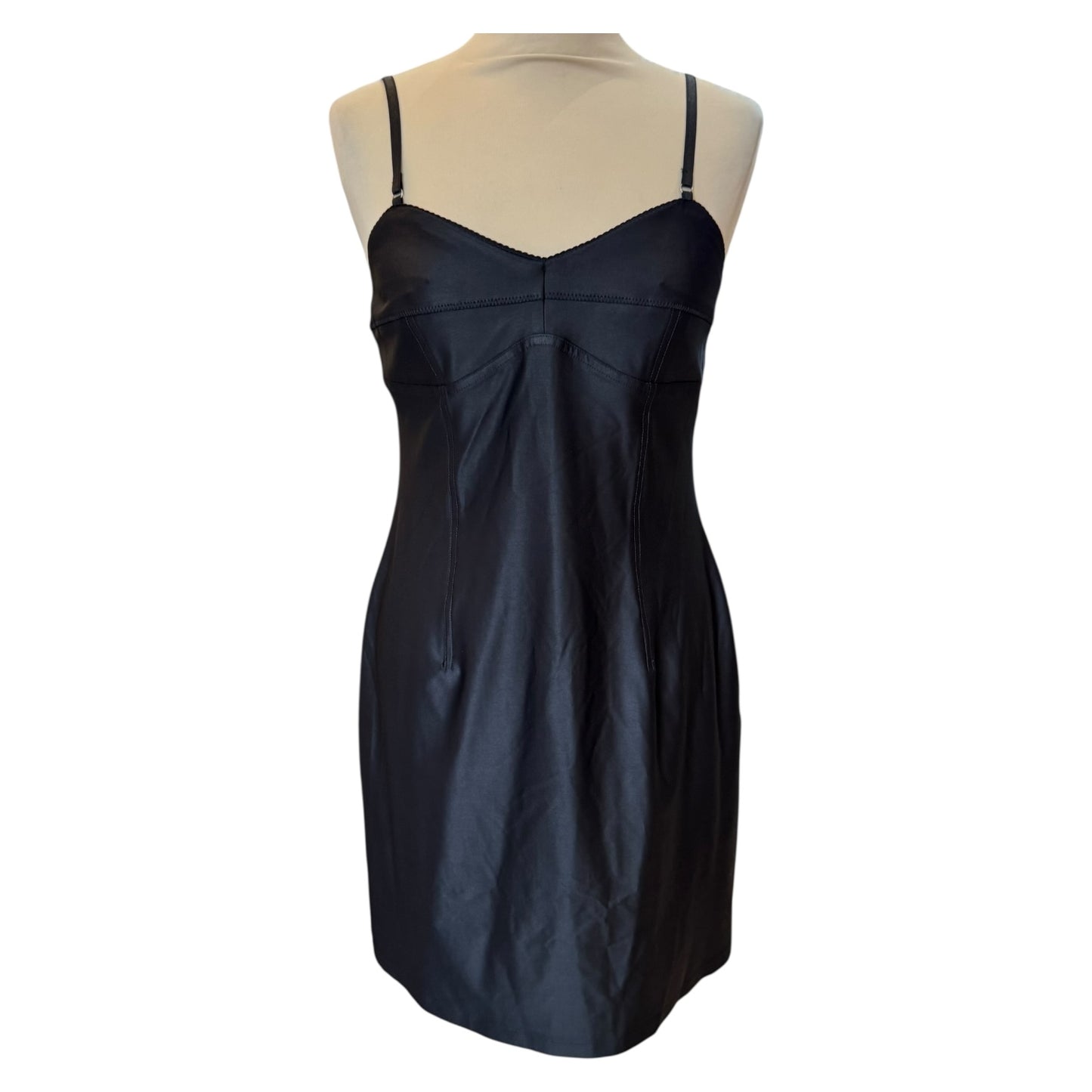 Sportmax Black Mini Slip - 12
