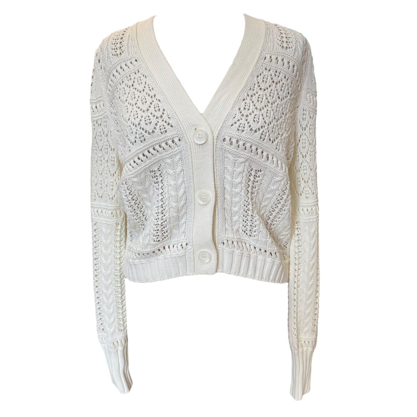 Me + Em Cream Cardigan - 10/12 - NEW