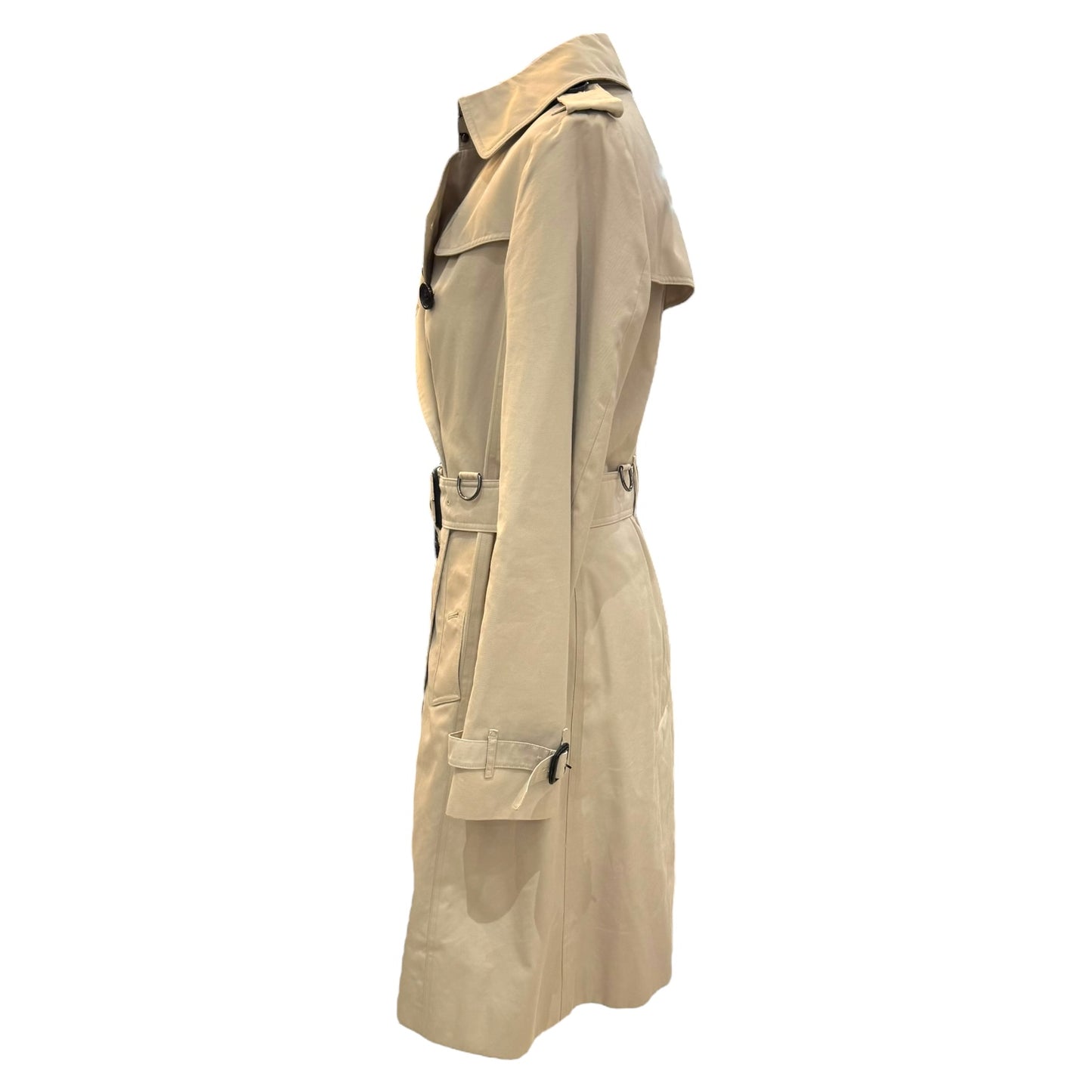 Burberry Taupe Coat - 8