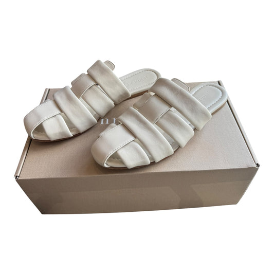 Jenni Kayne Cream Fisherman Slides - 36/3