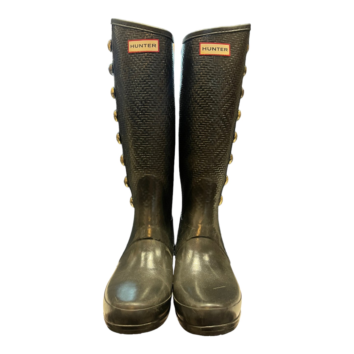 Hunter Black Wellie Boots