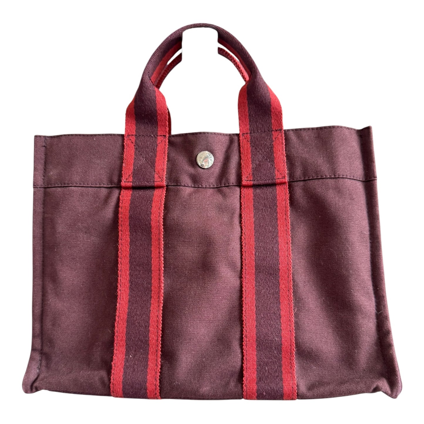 Hermès Fourre Tout PM Cotton Canvas Tote Bag
