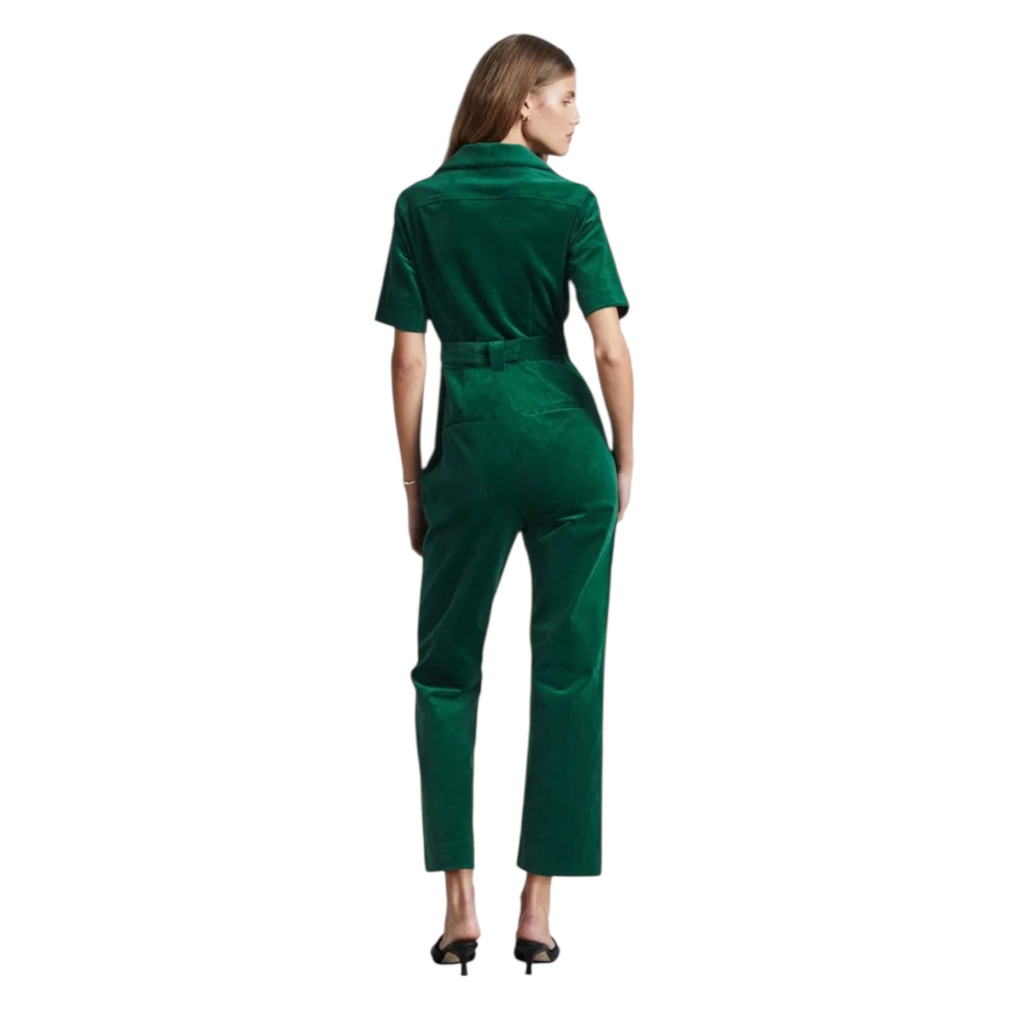 & Other Stories Green Cord Jumpsuit - 10