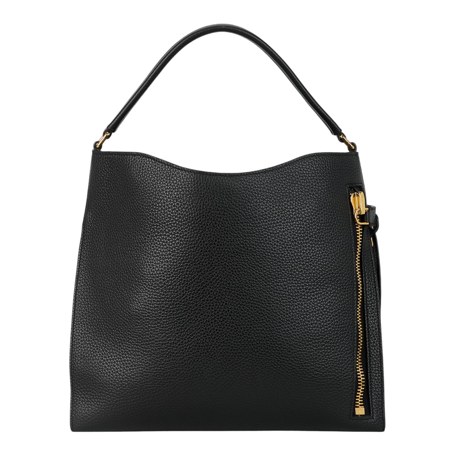Tom Ford Alix Black Grained Leather Bag