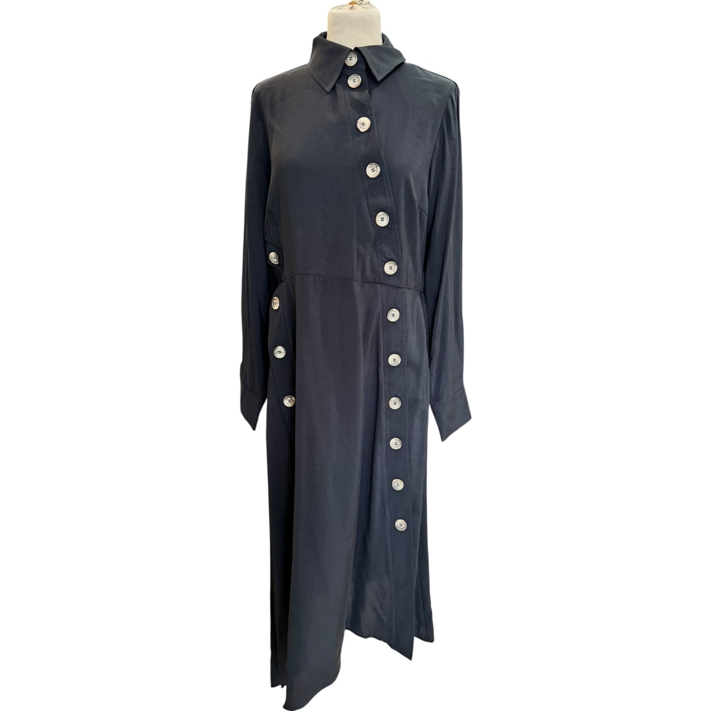 Mint Velvet Black Manhatten Dress - 12 - NEW