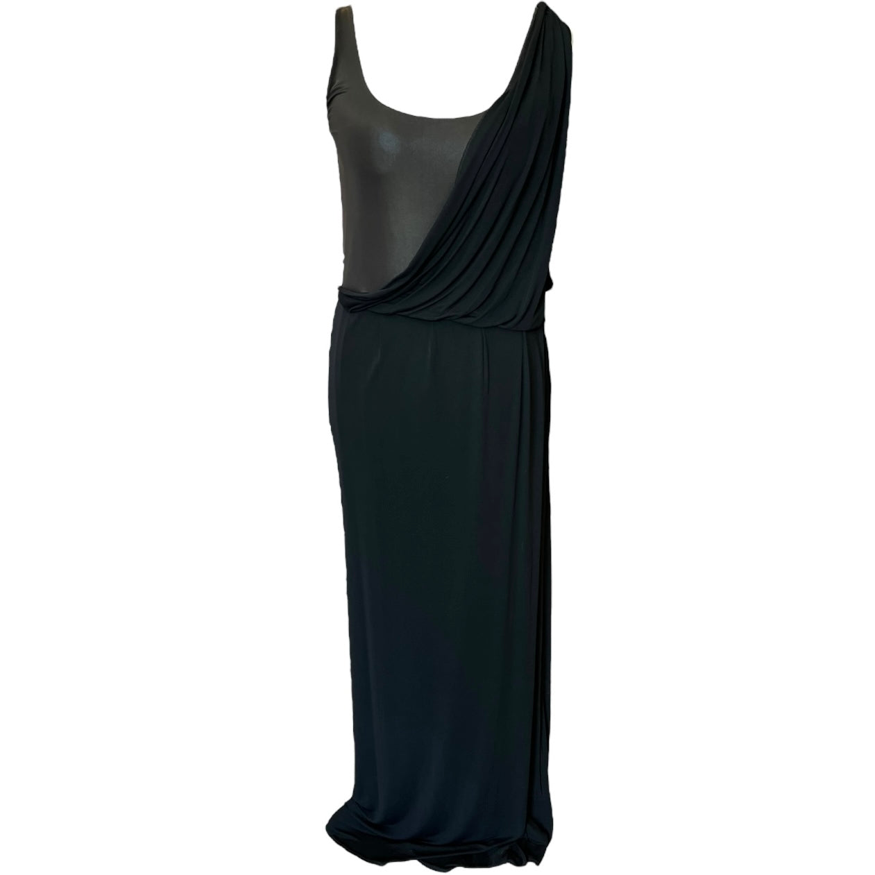 NEW Alexander McQueen Black Evening Dress - 12