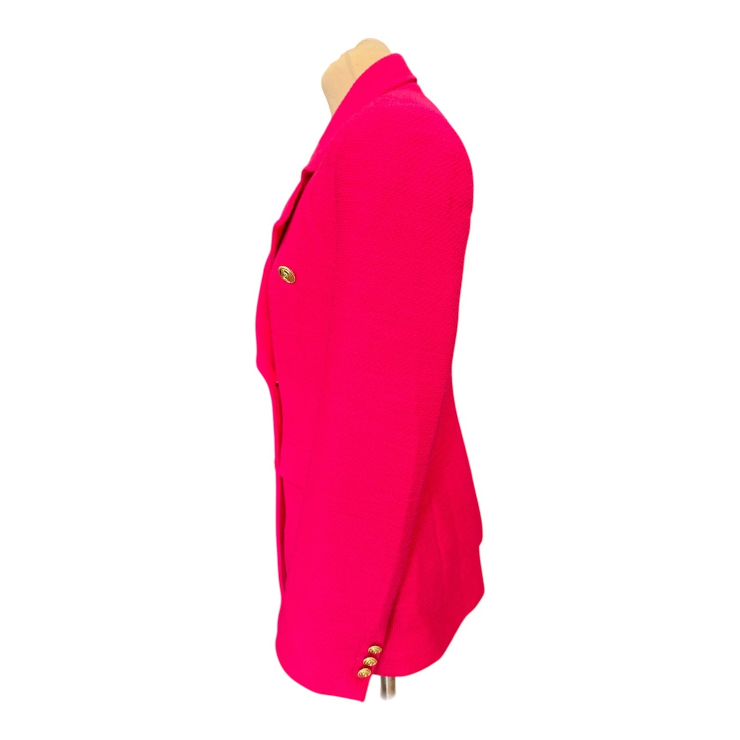 Karen Millen Pink Boucle Blazer - 10