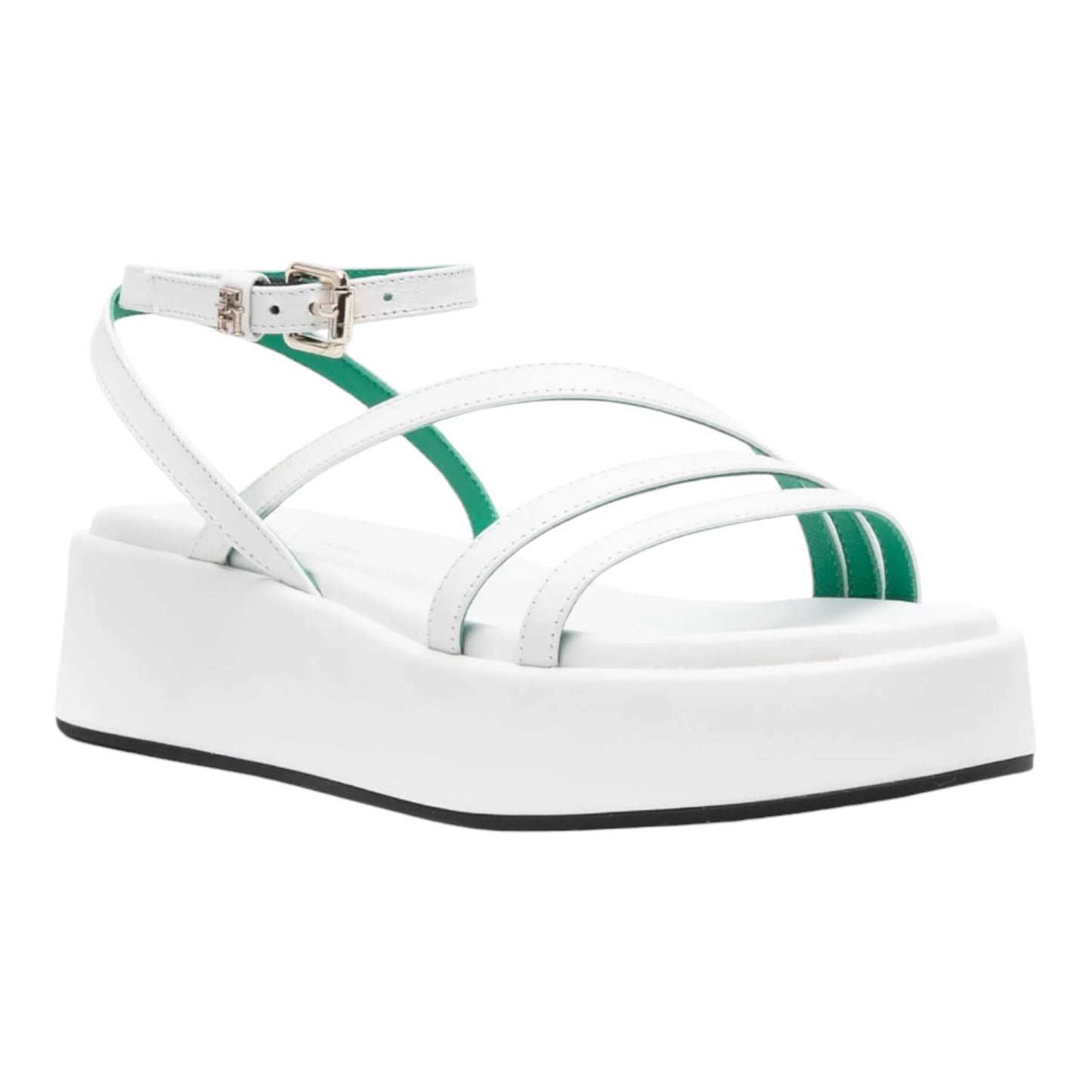Tommy Hilfiger White Platform Sandals - 37/4 - NEW