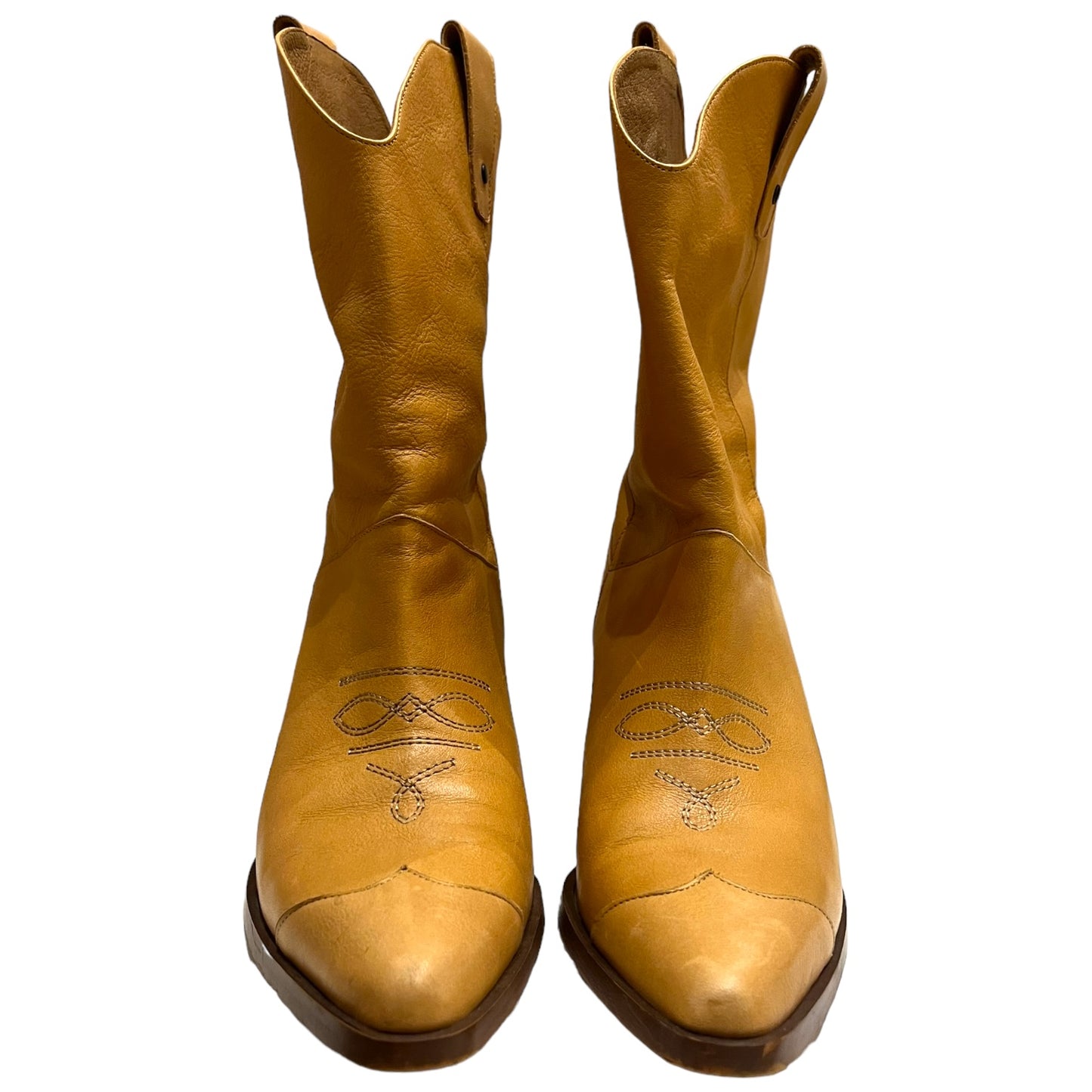 Hush Tan Cowboy Boots