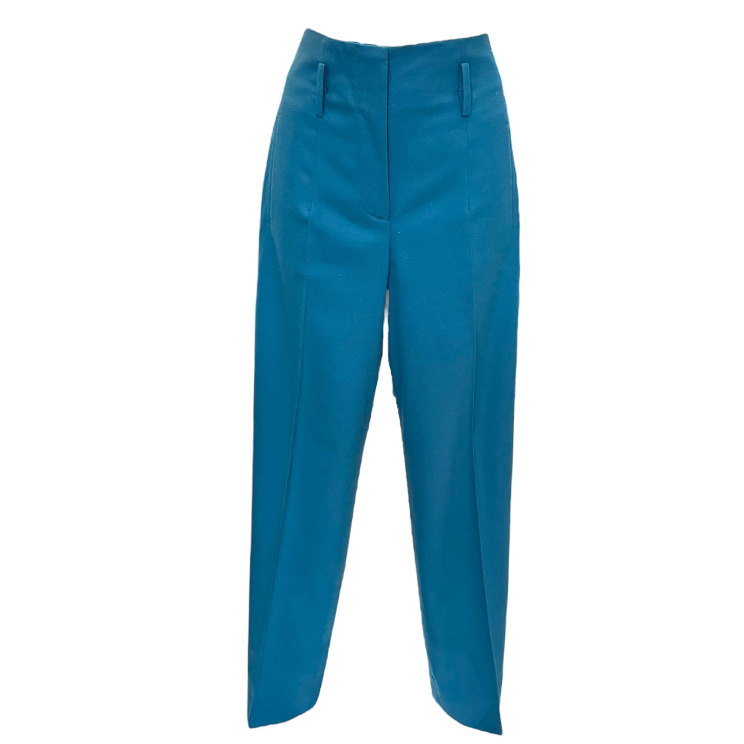 Alberta Ferretti Teal Wool Trouser Suit - 12