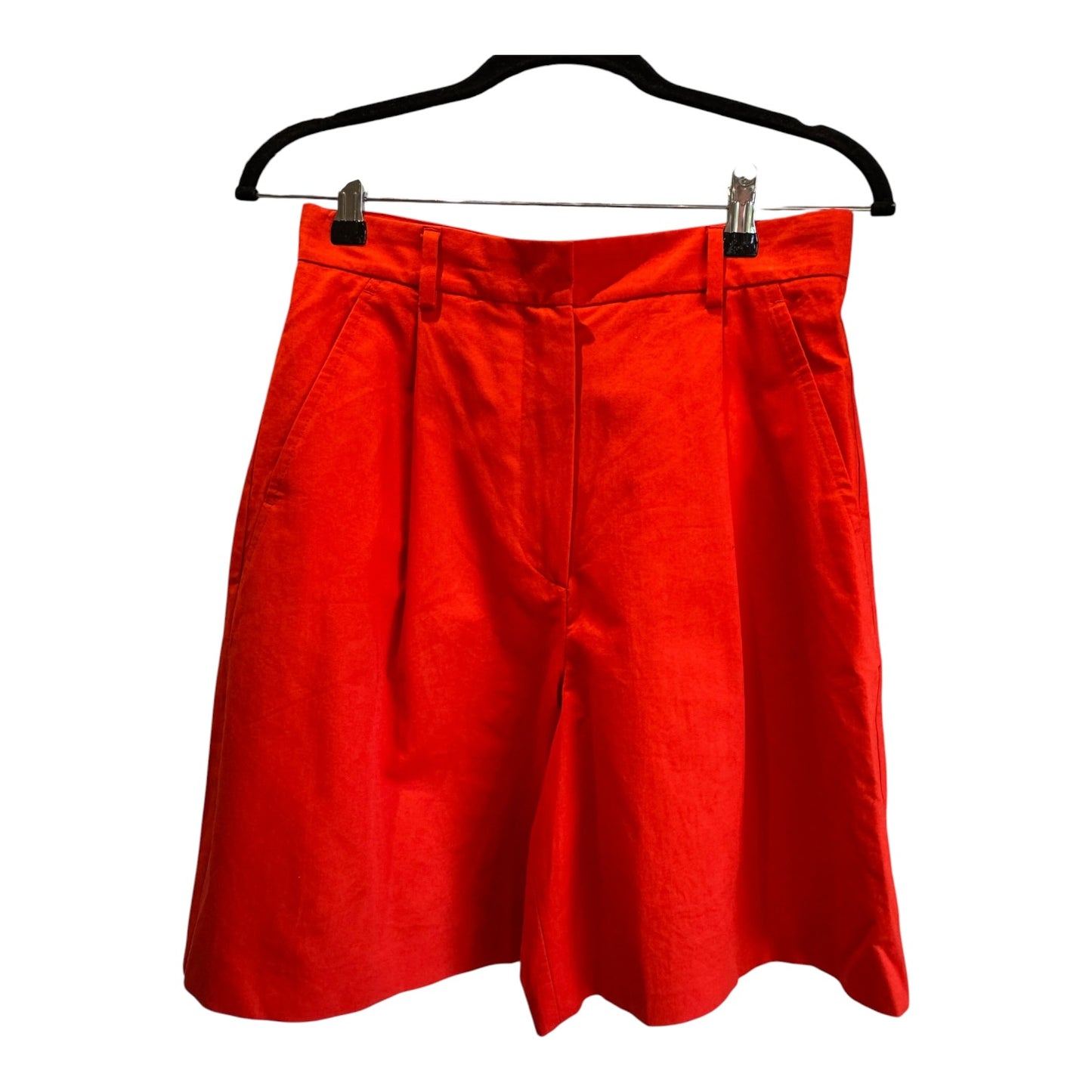 Weekend Max Mara Tomato Red Ecuba Shorts - 8