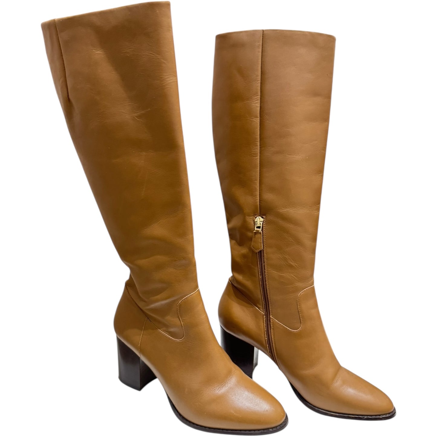 LK Bennett Brown Knee High Boots - 39