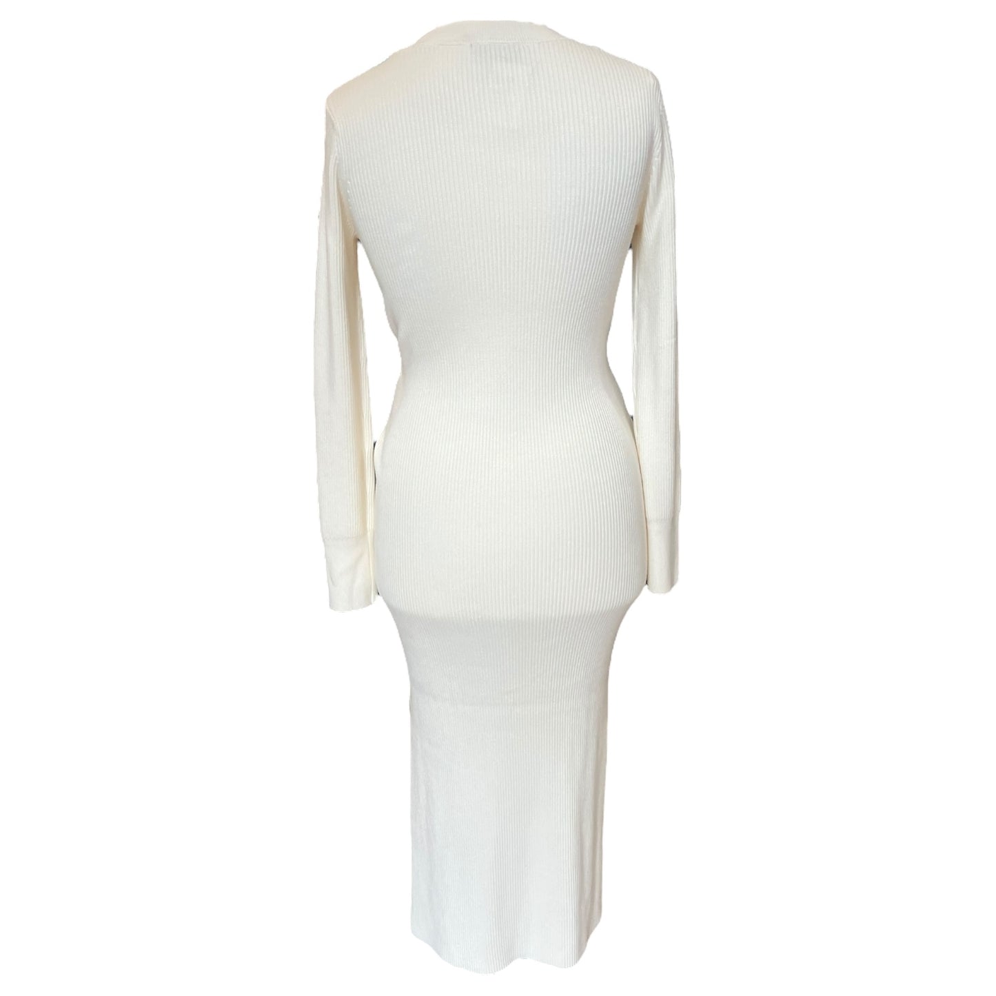 & Other Stories Cream Knit Dress