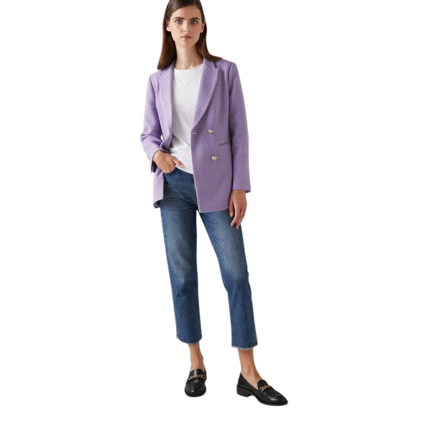 LK Bennett Lilac Blazer - 8 - NEW