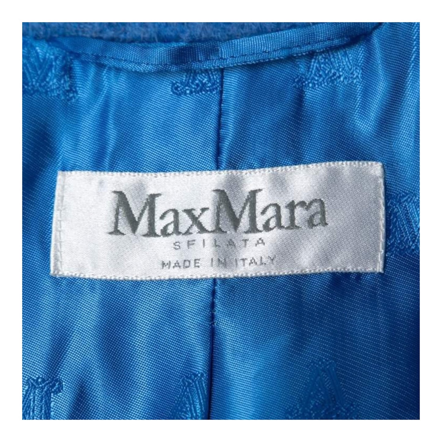 Max Mara Sfilata Blue Mohair Jacket - 10