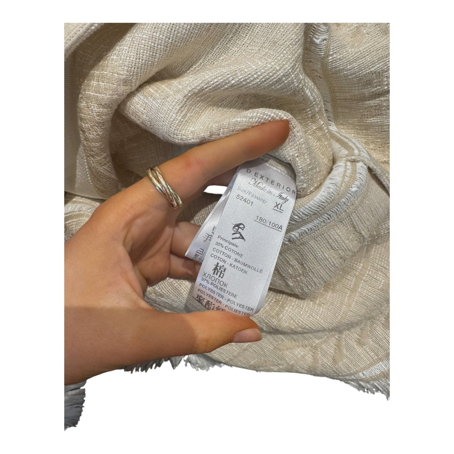 D. Exterior Woven Collarless Coat - 16