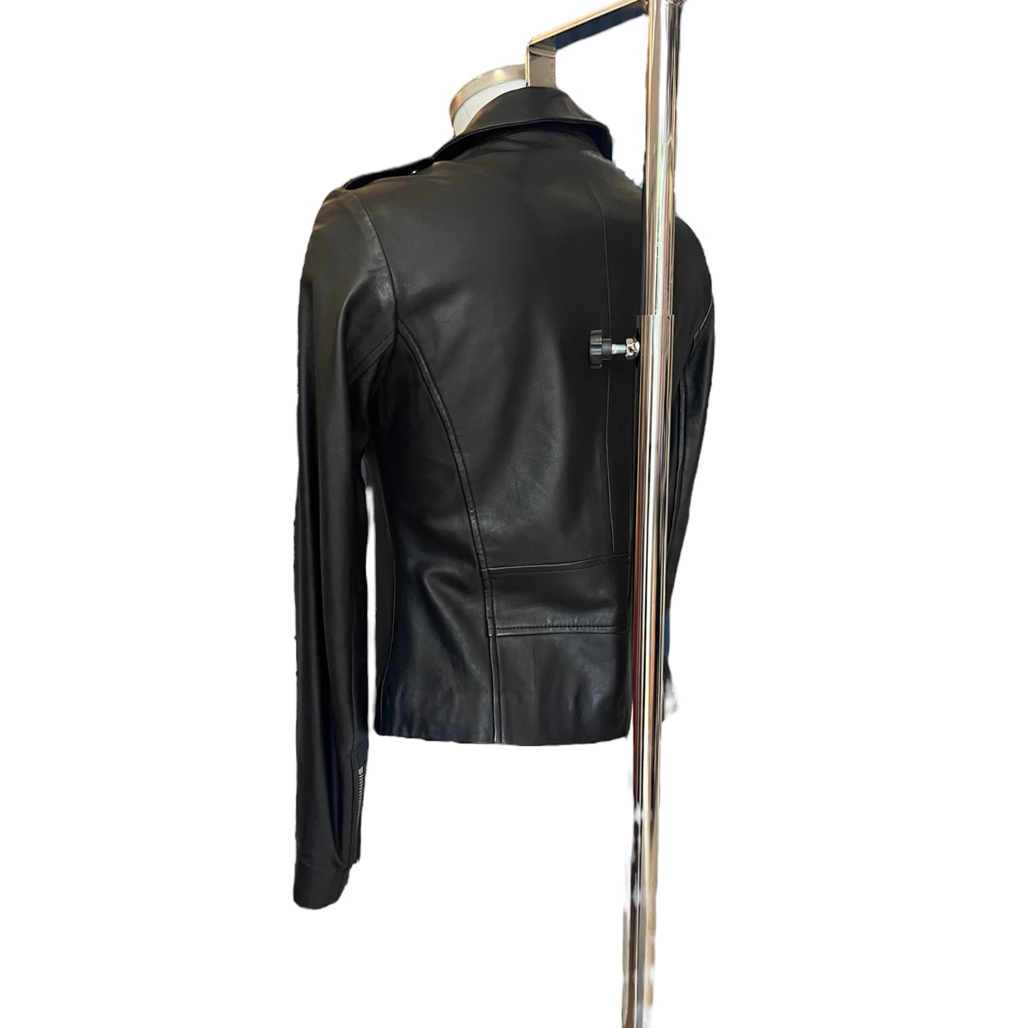 Reiss Black Leather Jacket