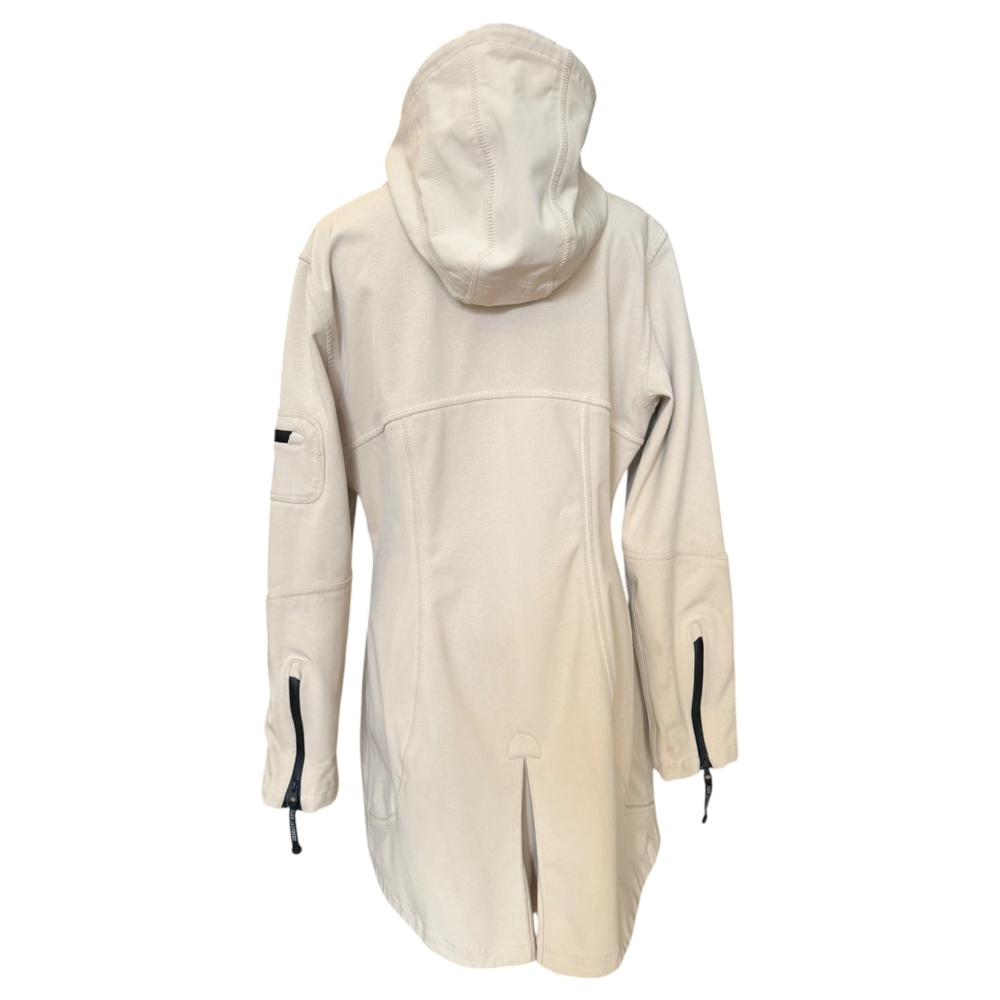 Ilse Jacobsen Waterproof Slim Fit Long Softshell Raincoat - 10/12