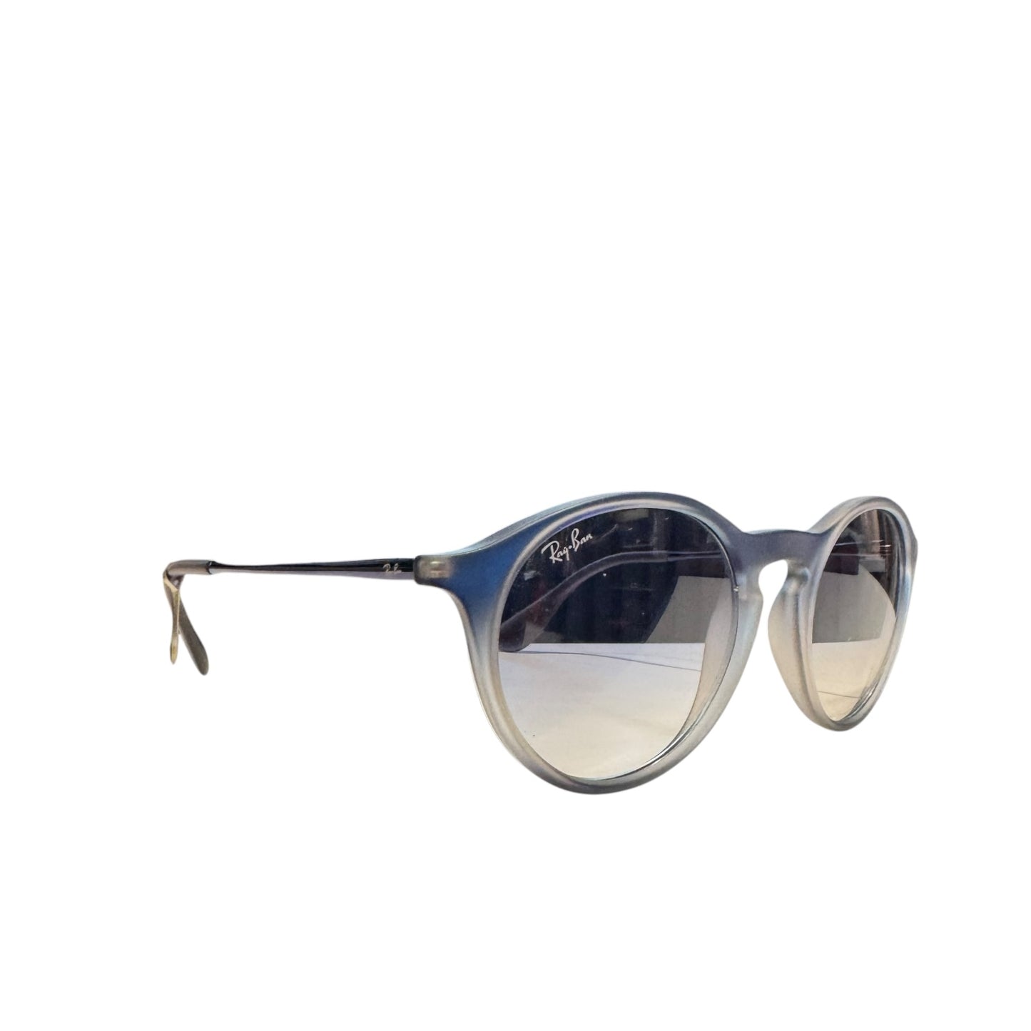 Ray Ban Blue Rounded Sunglasses