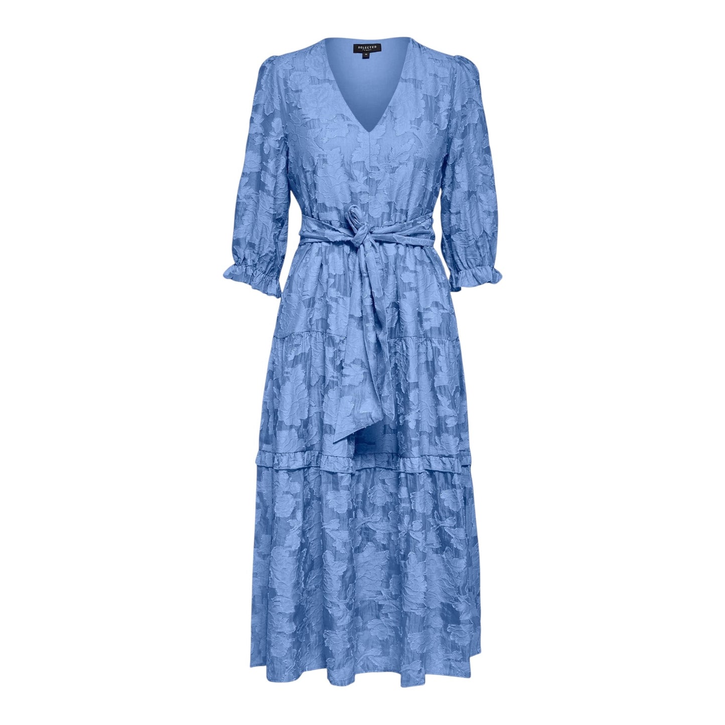 Selected Femme Cornflower Blue Midi Dress - 8/10
