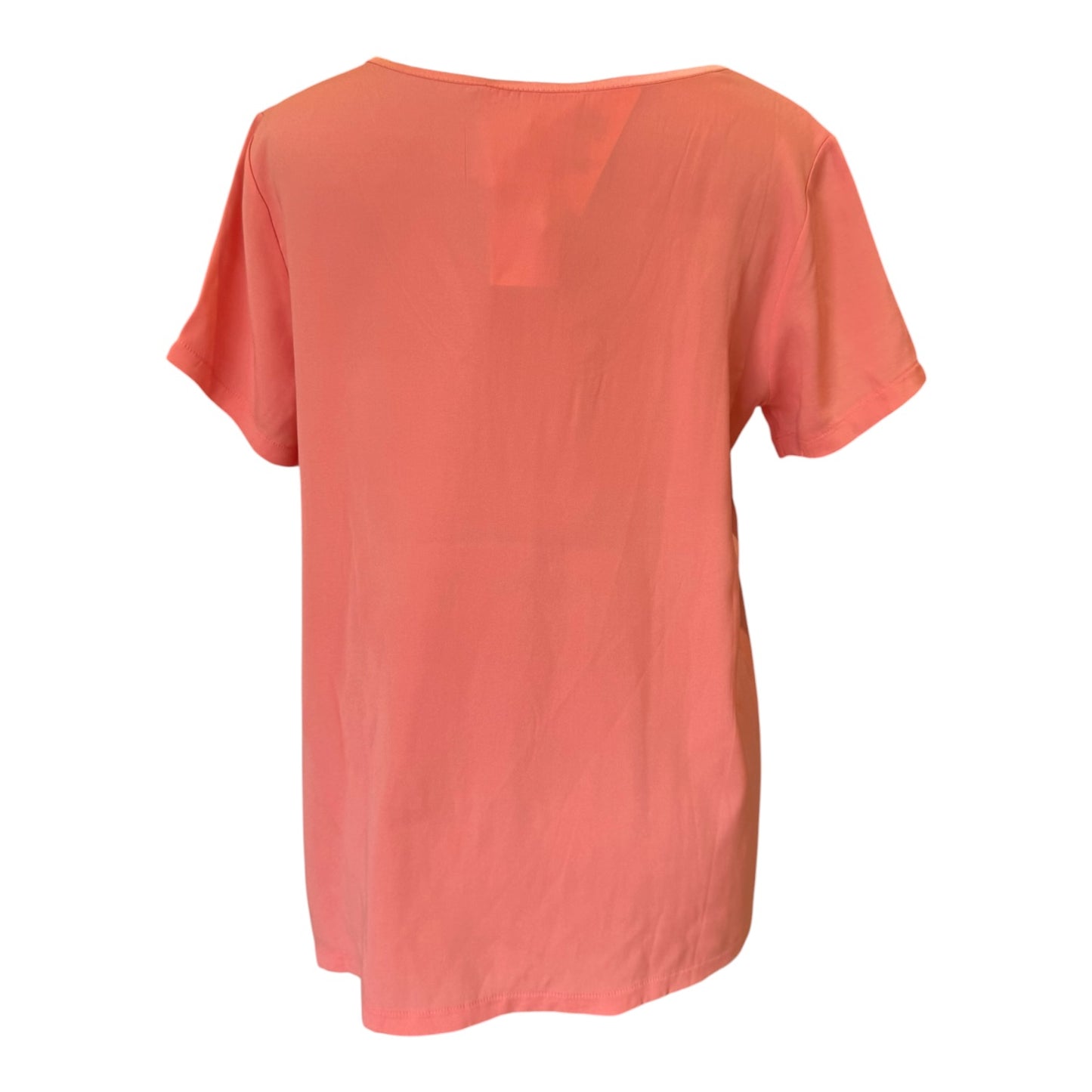Jeff Pink Silk T Shirt - 10 - NEW