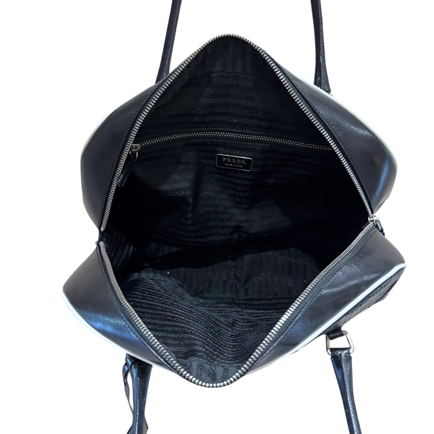 Prada Black Bowling Bag