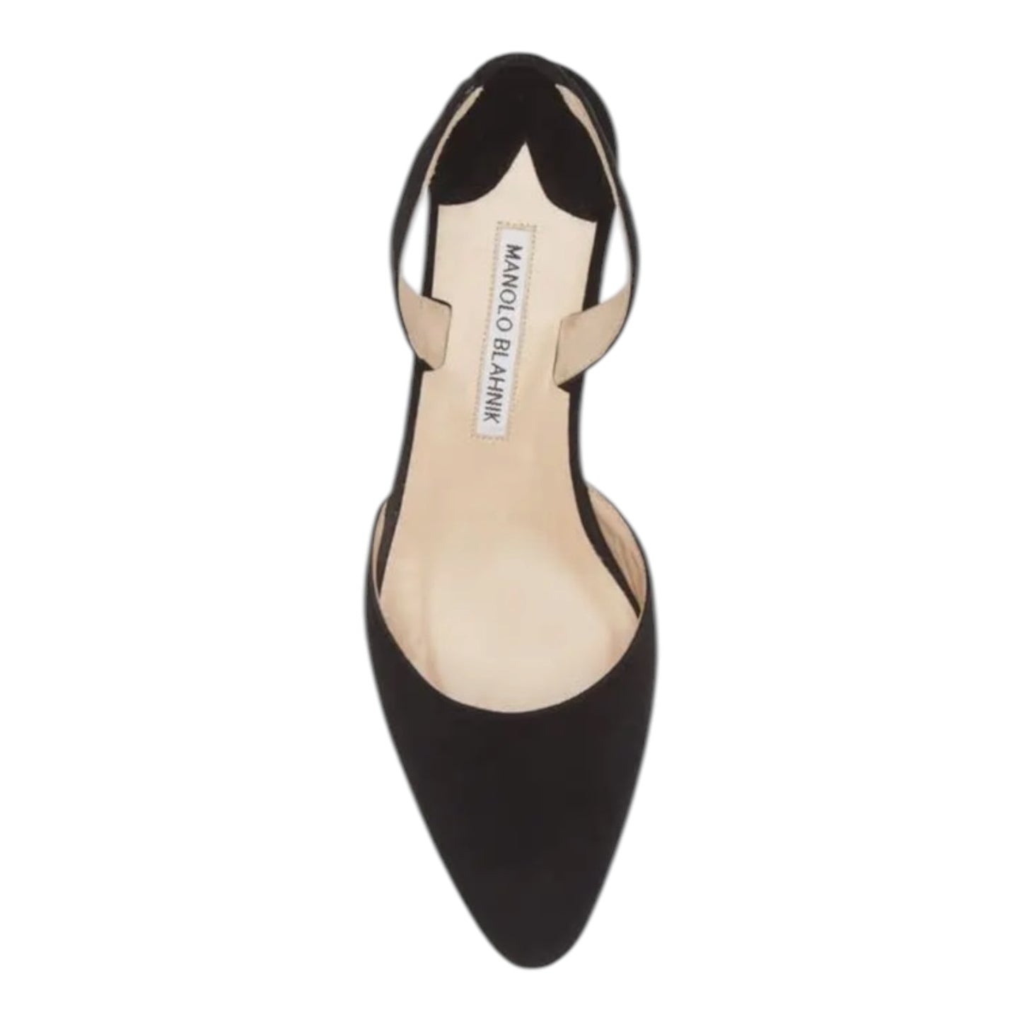 Manolo Blahnik Aspro 30 Suede Slingback Pumps - 38.5 / 5.5