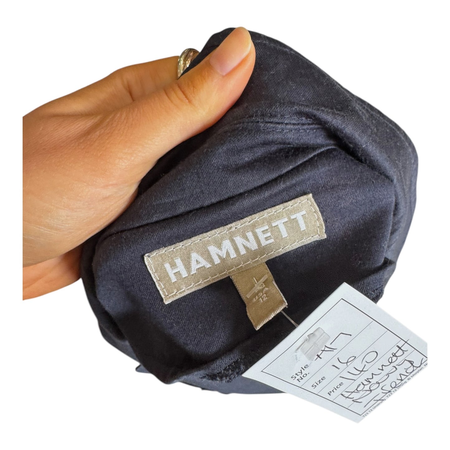 Hamnett Navy Cotton Trench - 16