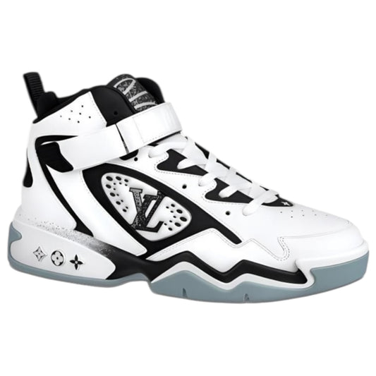 Louis Vuitton LV Trainer 2 Sneakers 'White Black Grey' - 7