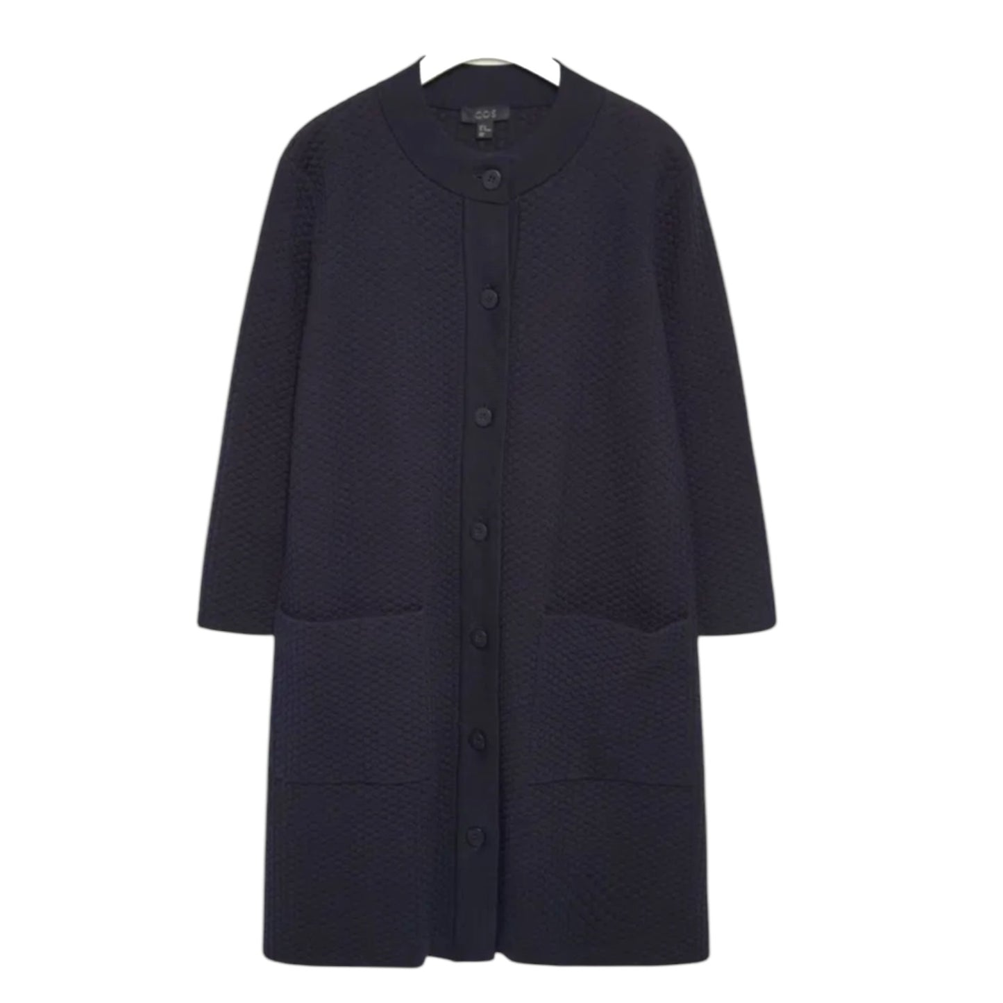 COS Navy Longline Cardigan - 10