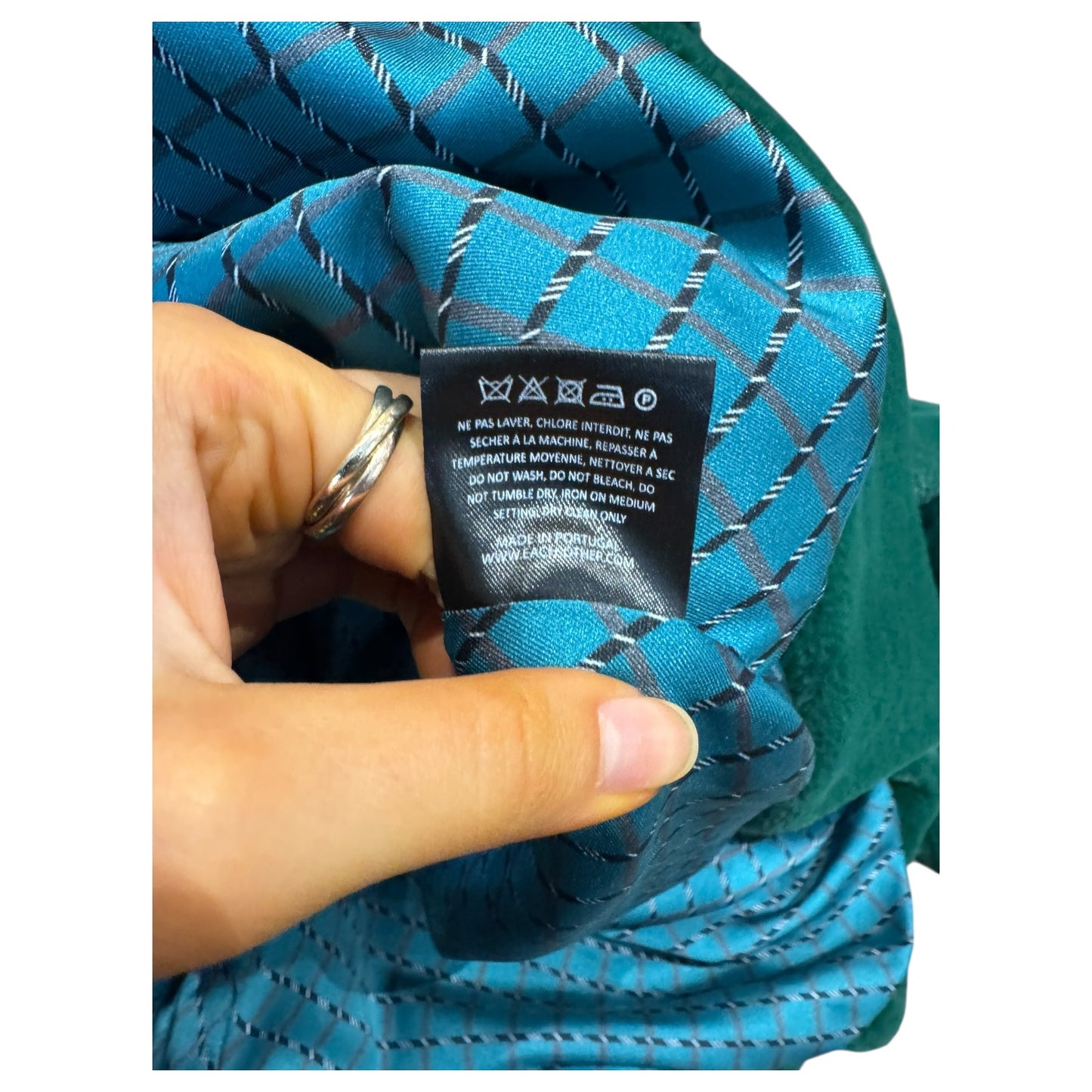 Each Other Green Faux Fur Coat - 12/14