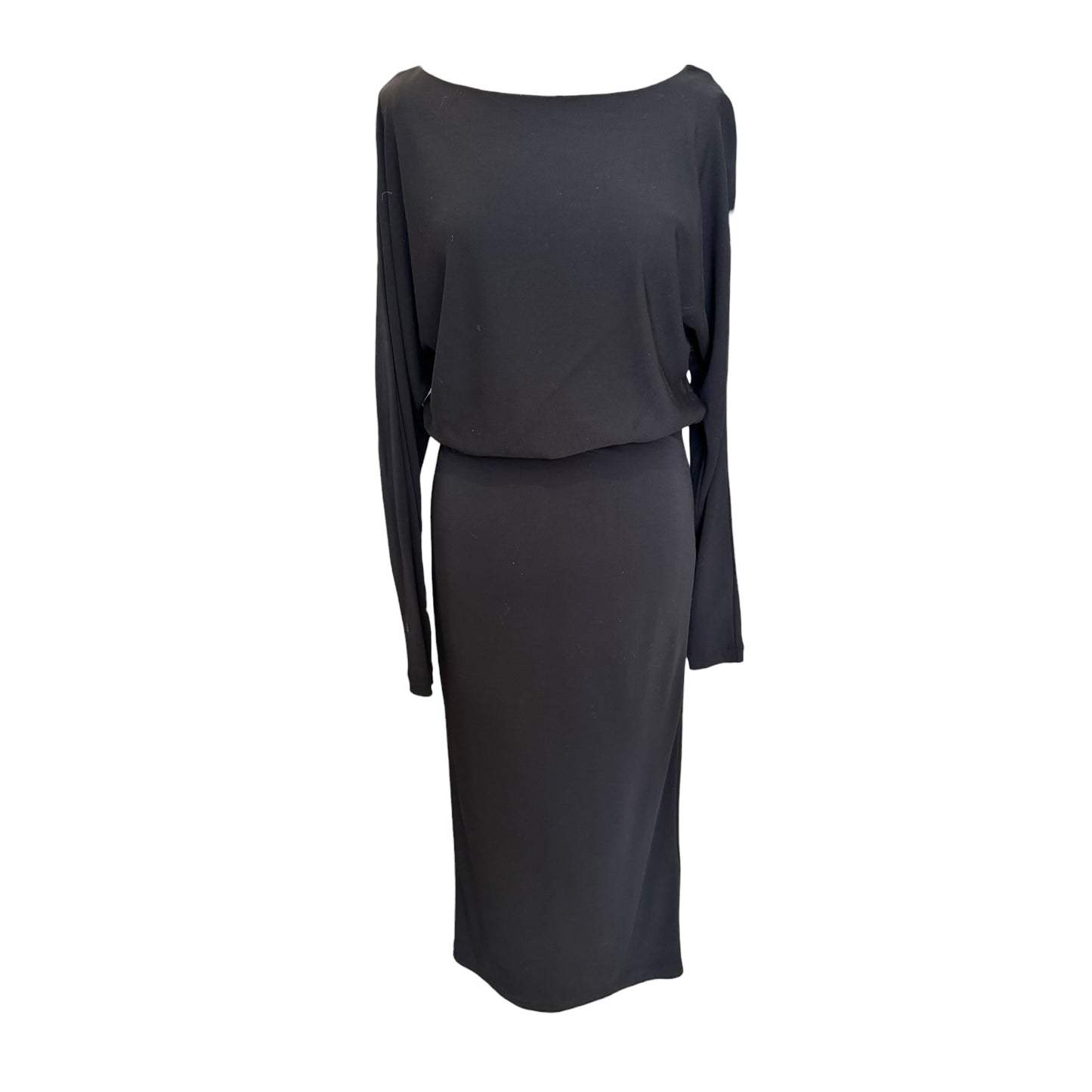 iBlues Black Midi Dress - 10