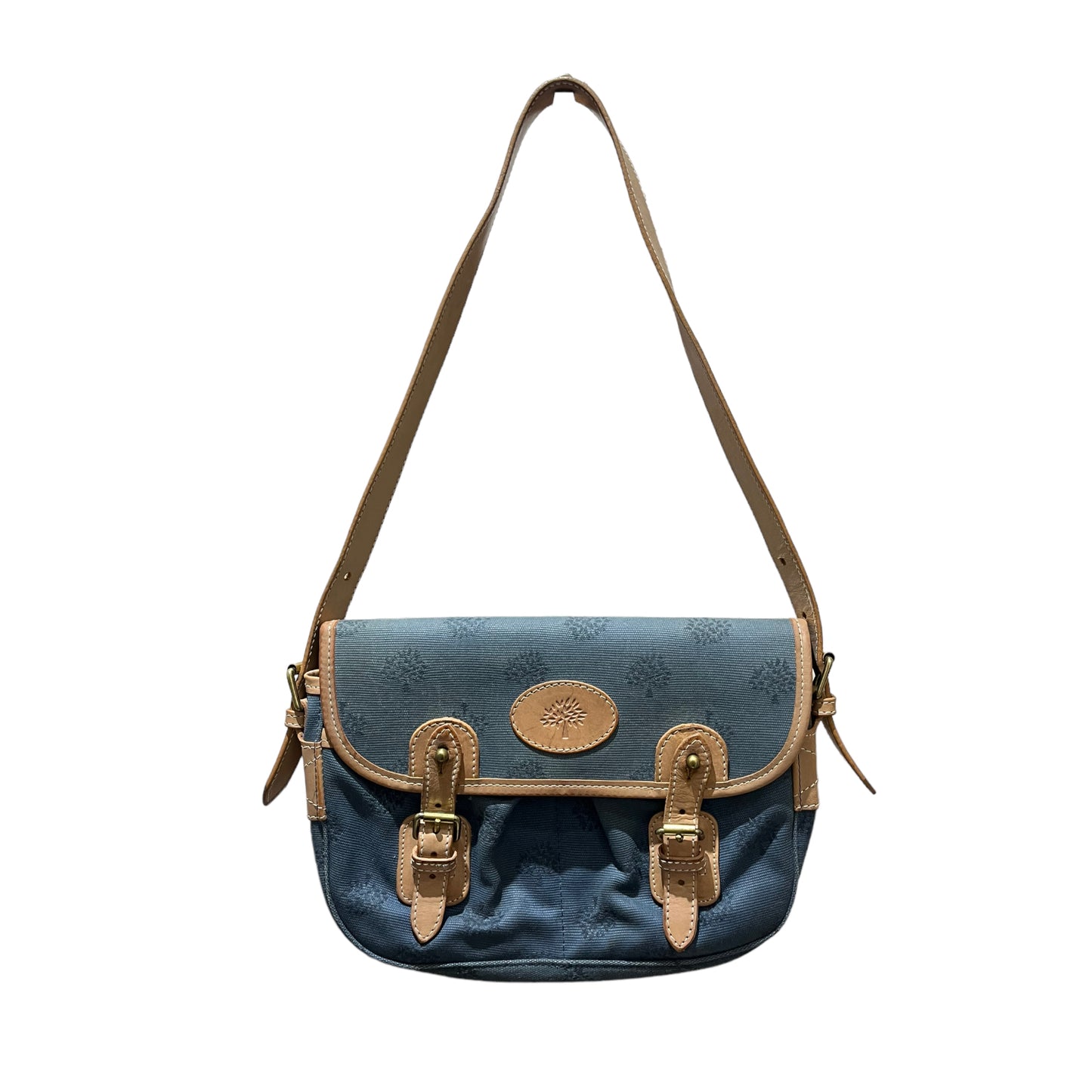 Mulberry Blue Fabric Bag