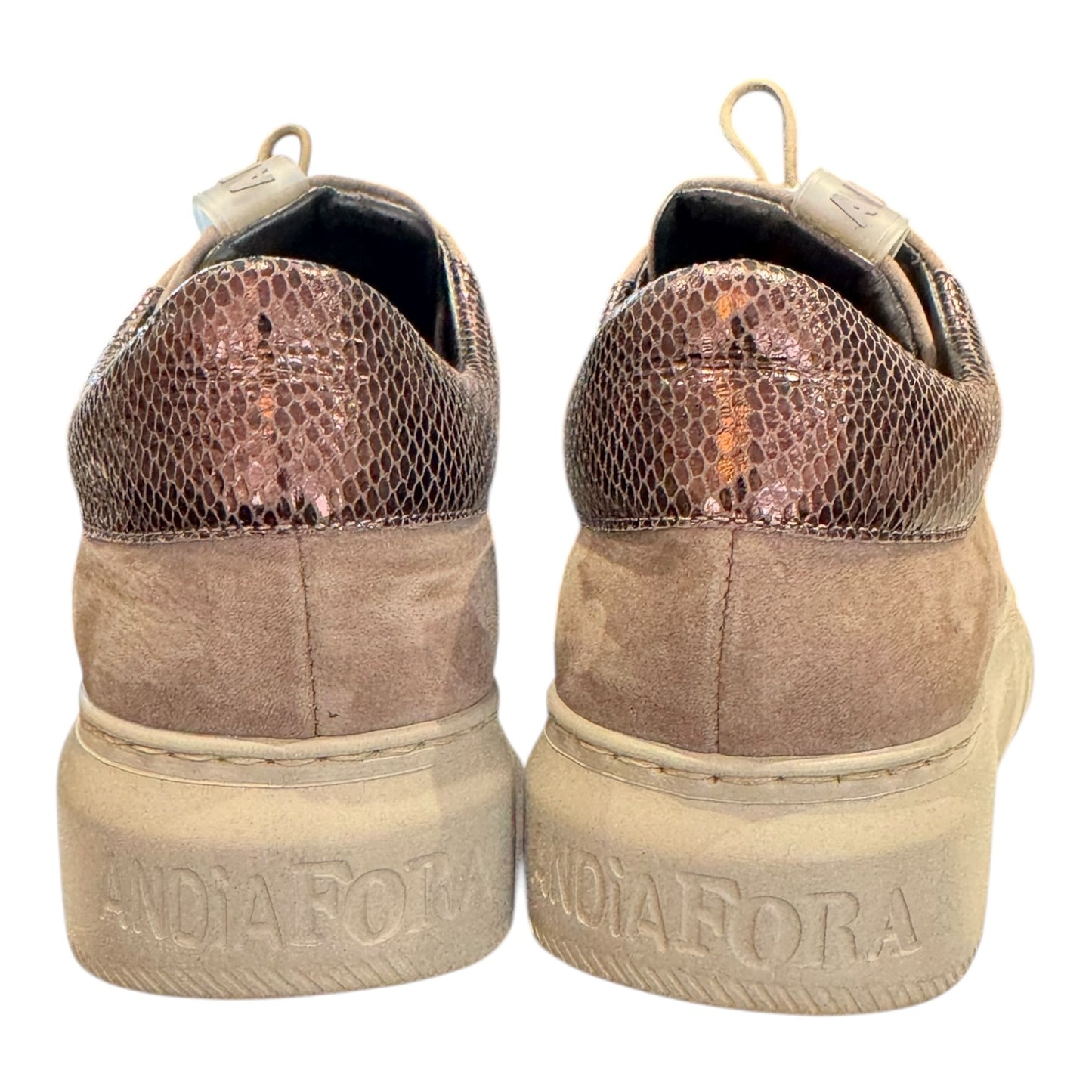 Andia Fora Libi 24 Pecan Laceless Trainers - 37/4
