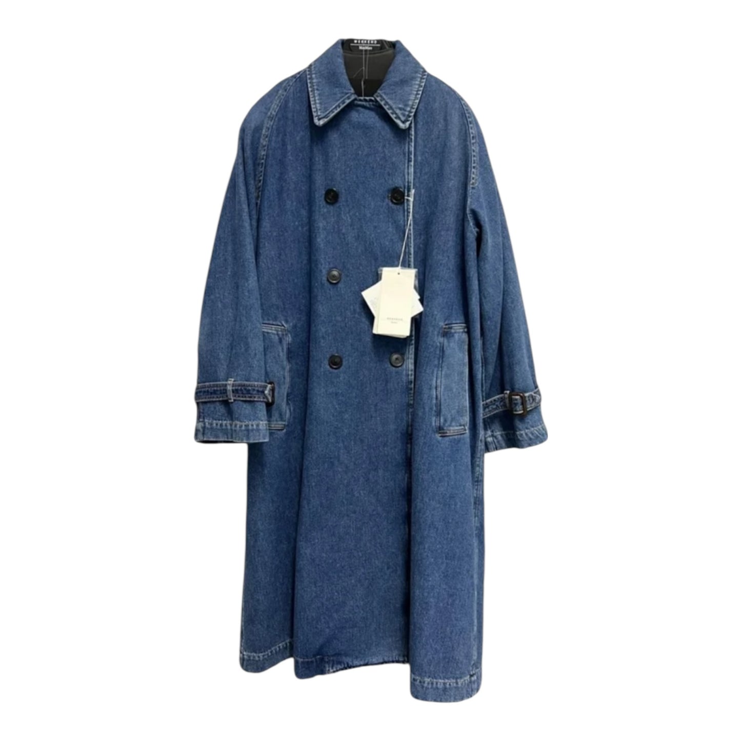 Max Mara Denim Trench Coat - 10