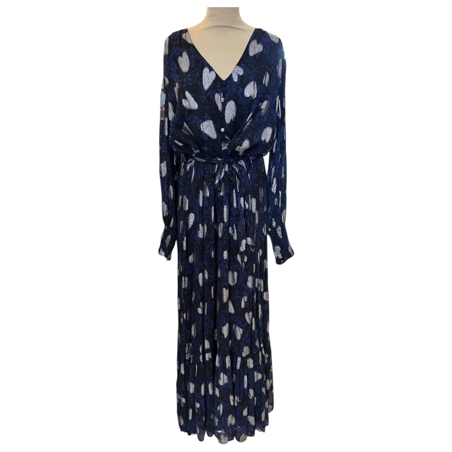 Fabienne Chapot Black and Blue Chacha Dress Moonshine - 14/16