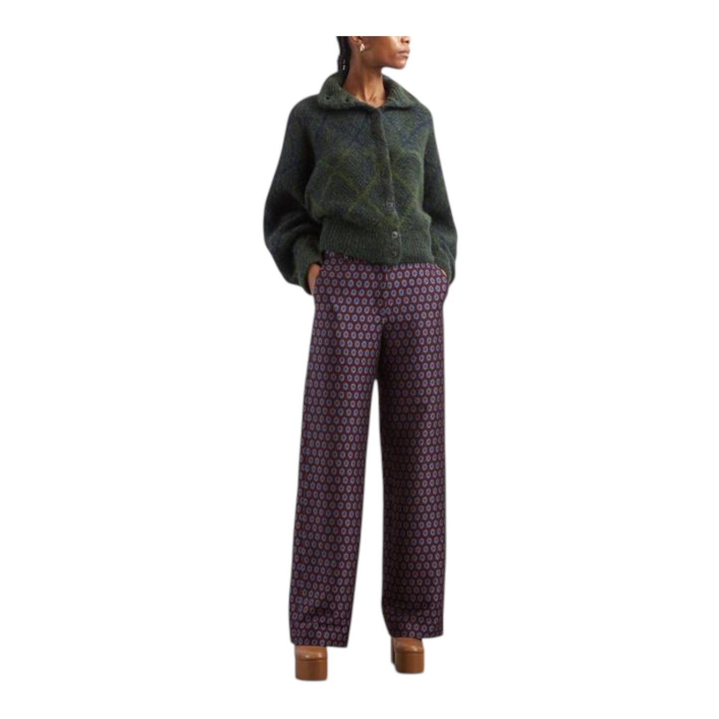 Dries Van Noten Tifna Check Cardigan - 10