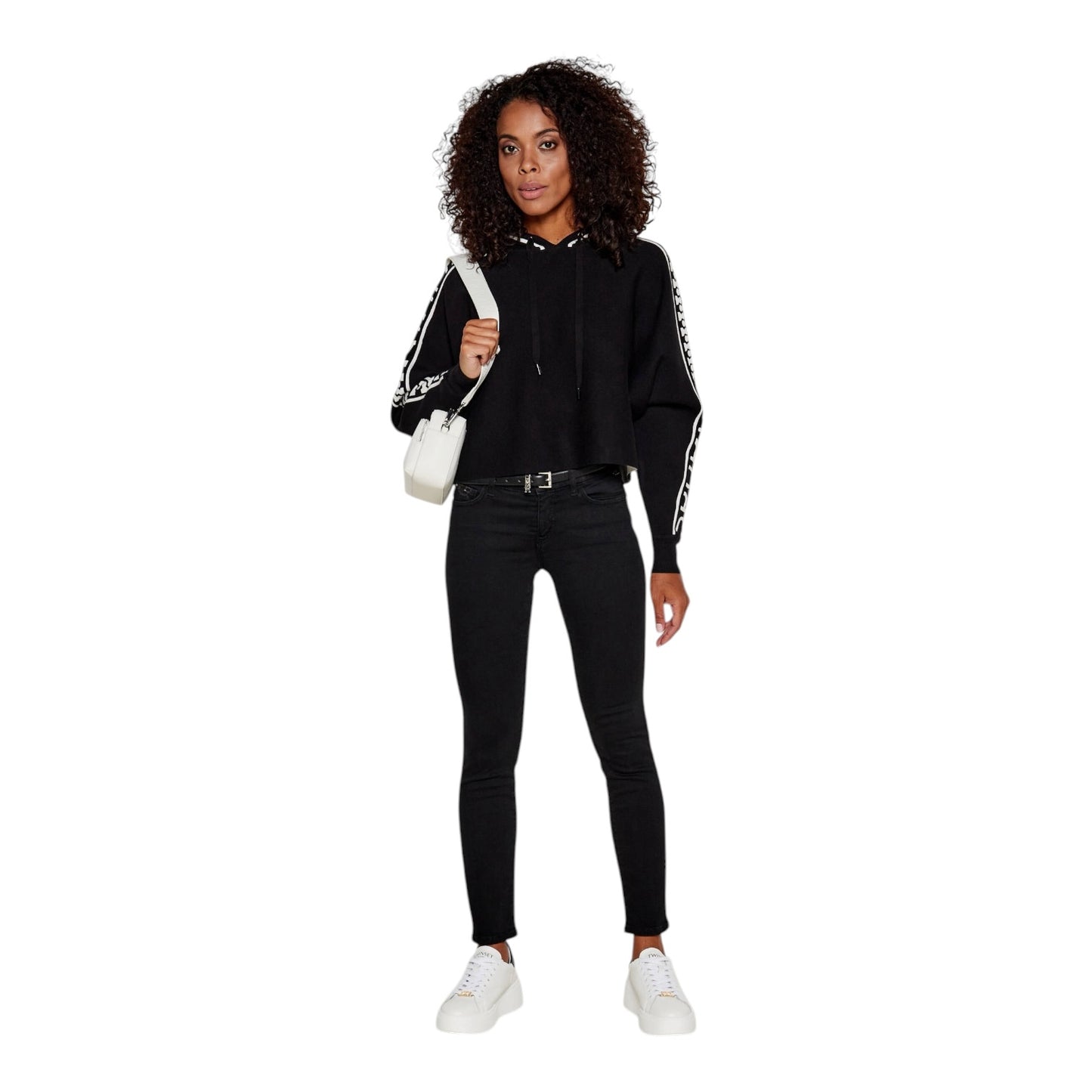 Marc Cain Black and White Hoodie - 16