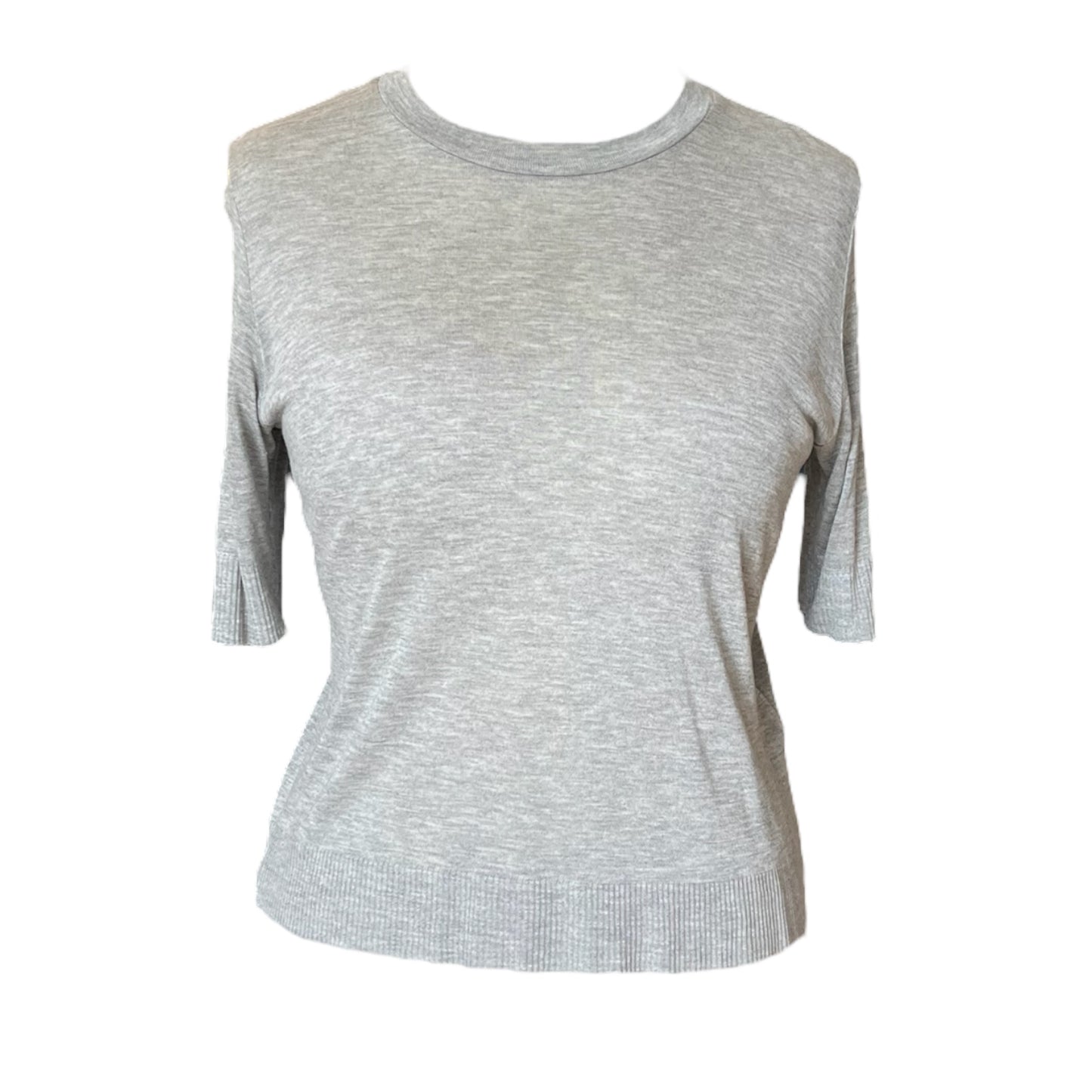 Whistles Grey Knit Top - 12
