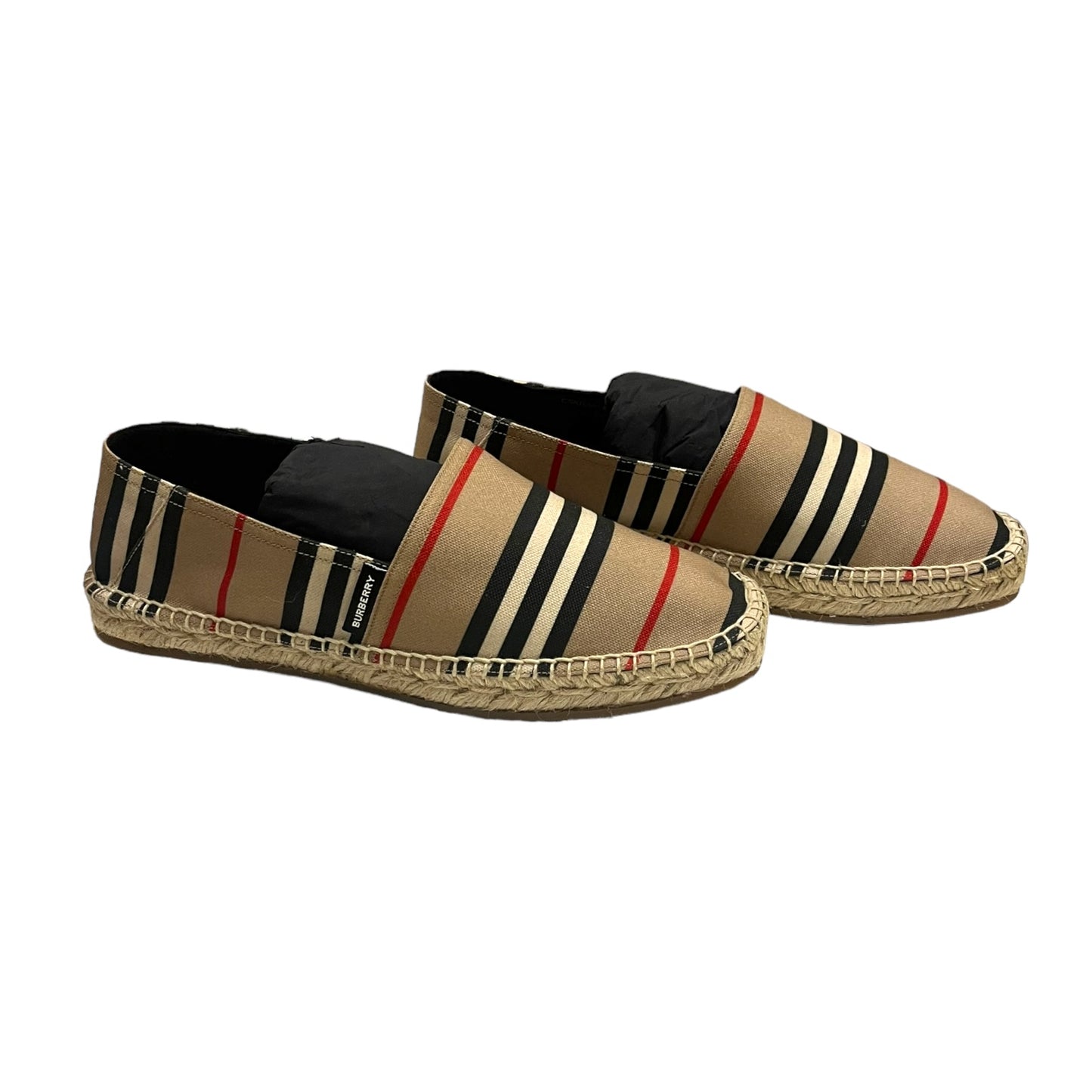 Burberry Check Espadrilles - 5 - NEW