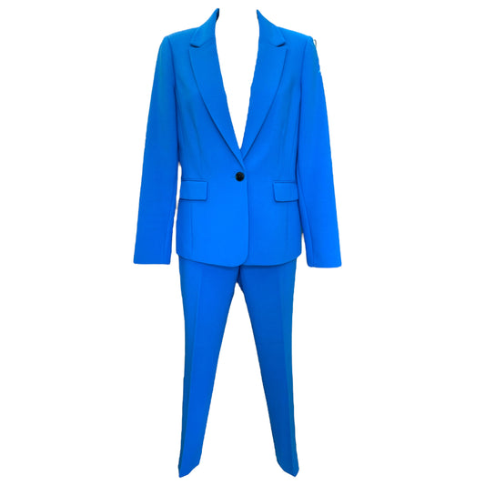 Hobbs Blue Trouser Suit - 10/12