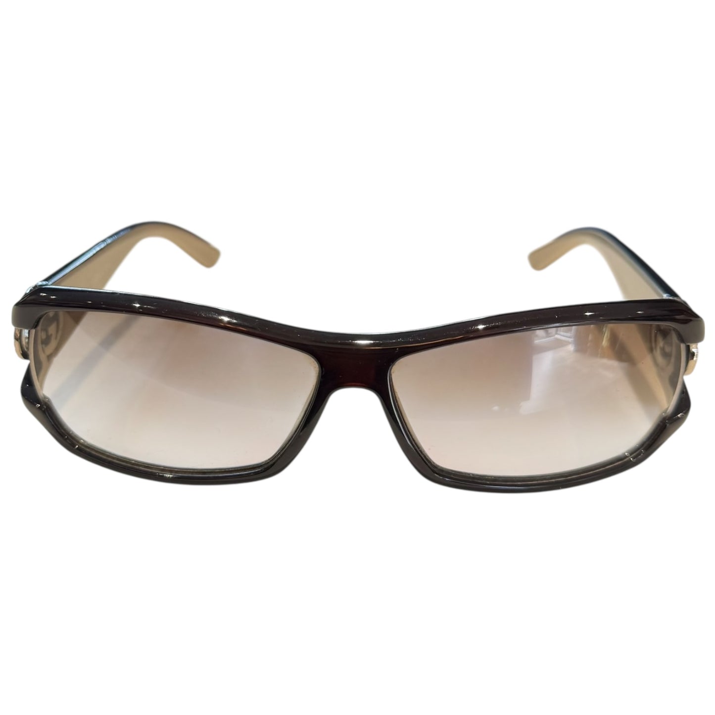 Gucci Black Sunglasses with Diamante Logo