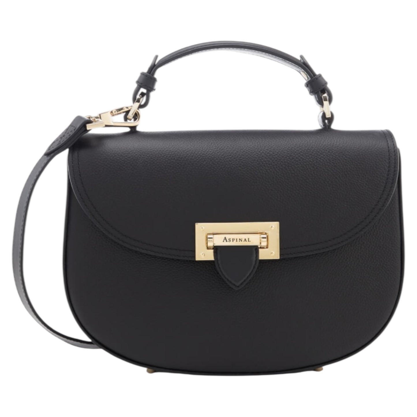 Aspinal Black Cross Body Bag