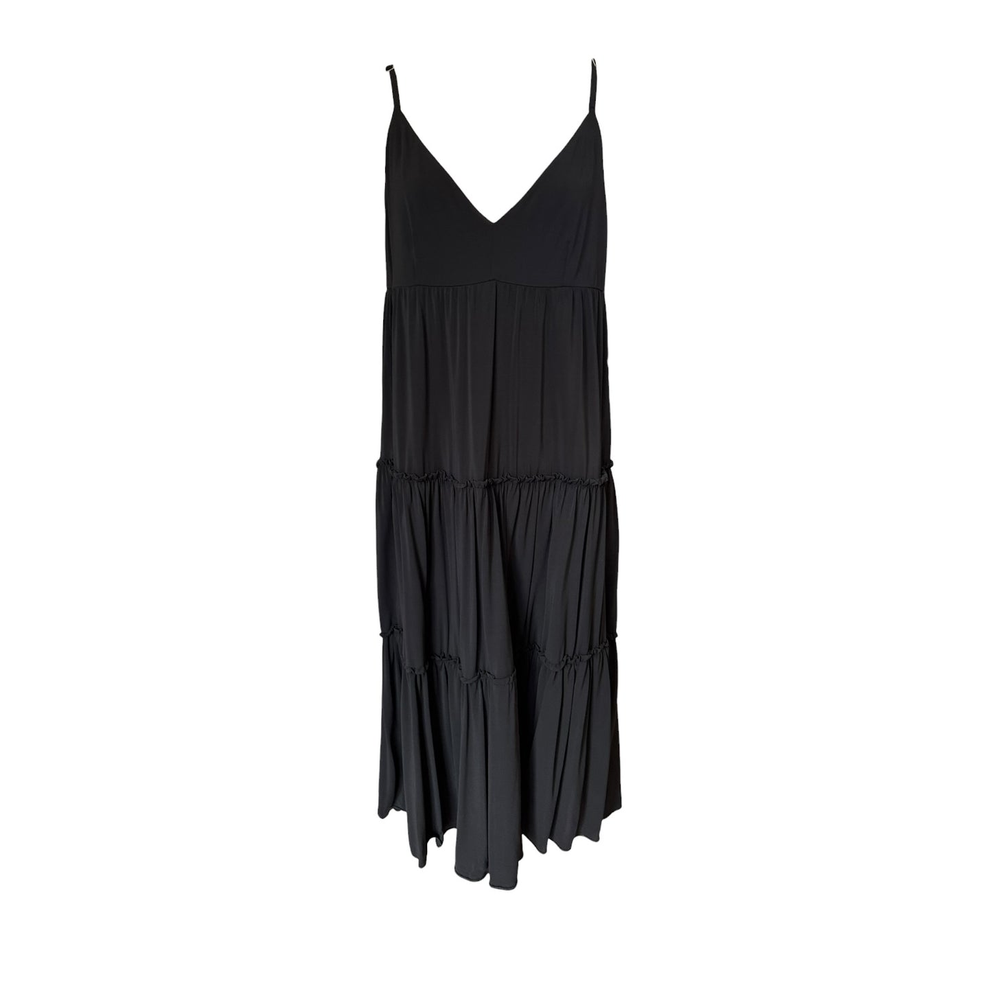 Max Mara Beach Wear Tiered Midi Dress - 12