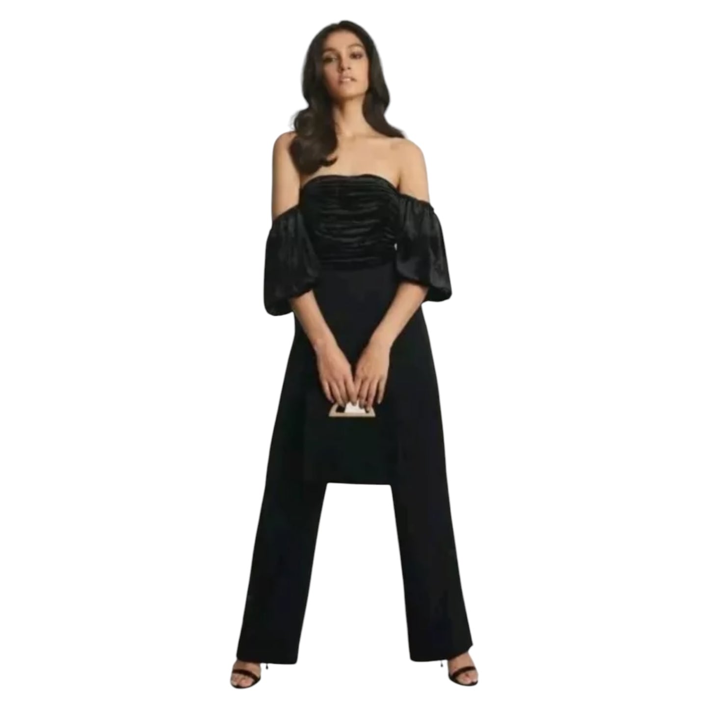 Reiss Black 'Julianna' Jumpsuit - 8 - NEW